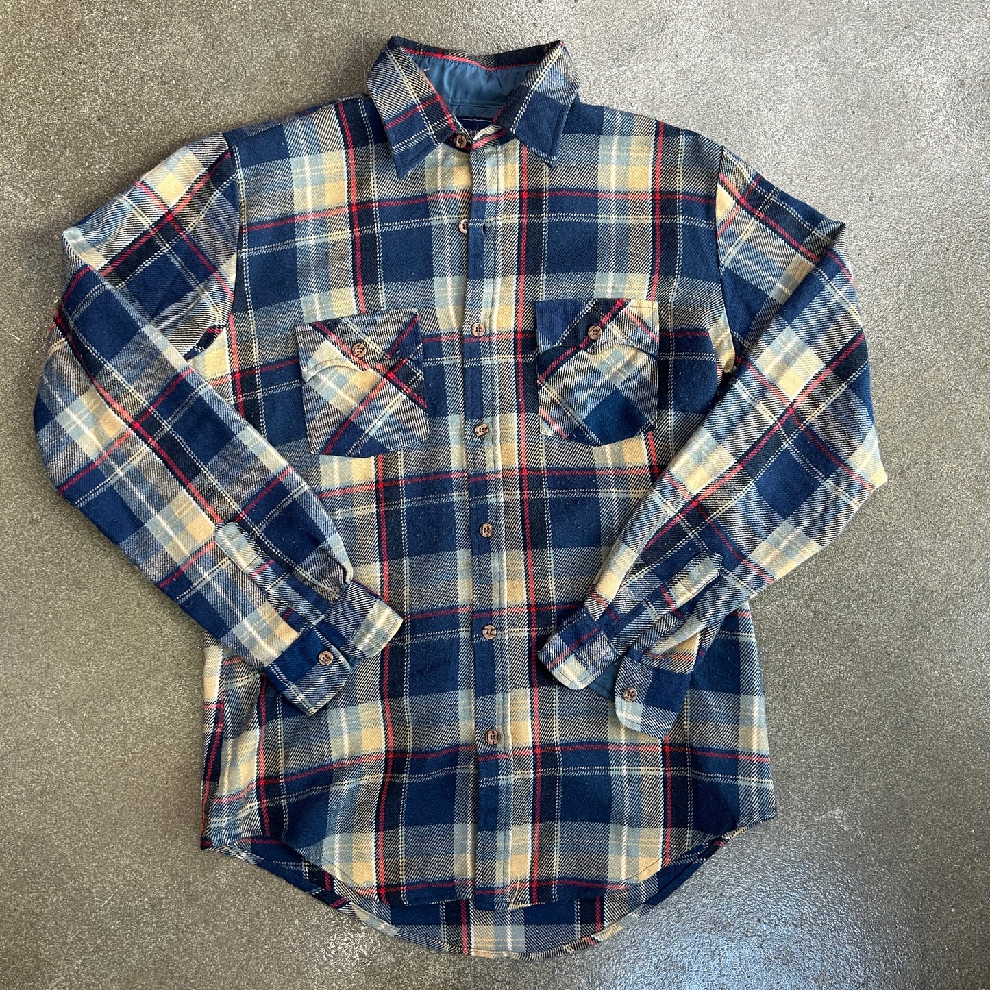 Vintage JCPenny Acrylic Flannel