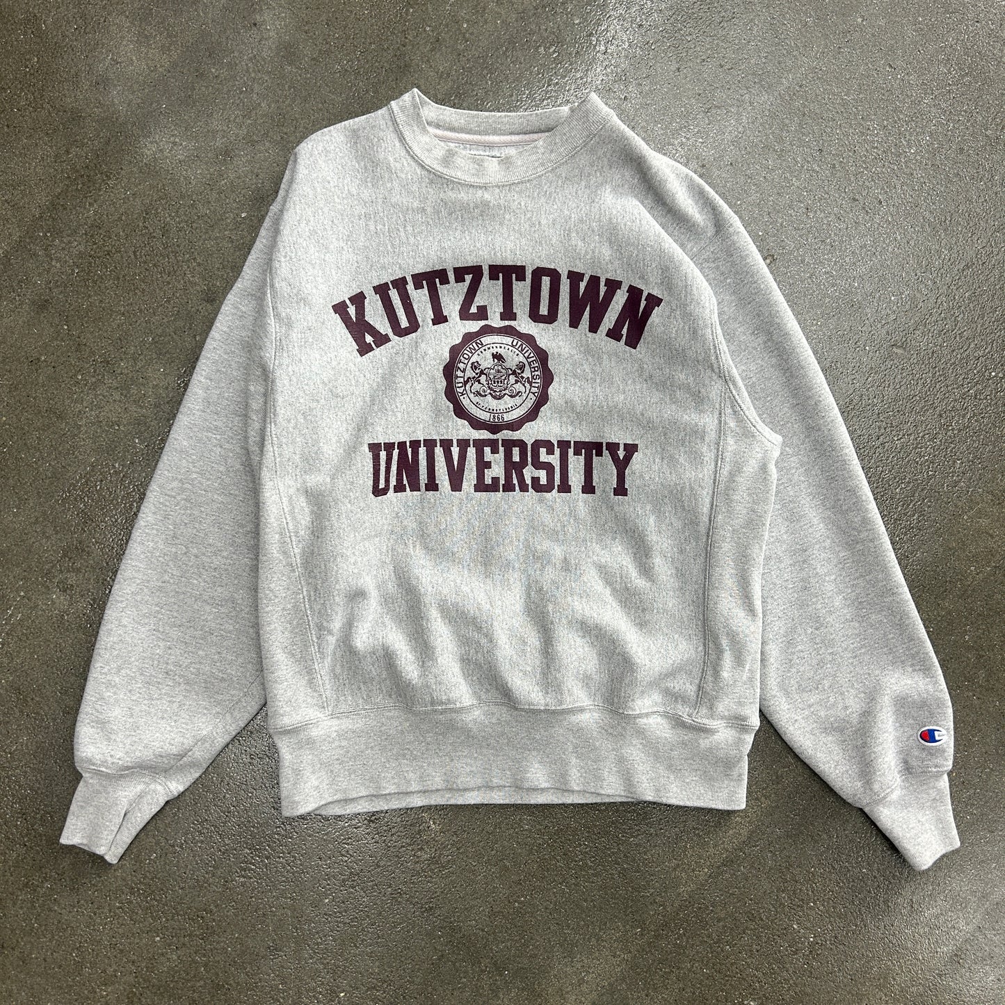 Vintage Champion Kutztown University Reverse Weave