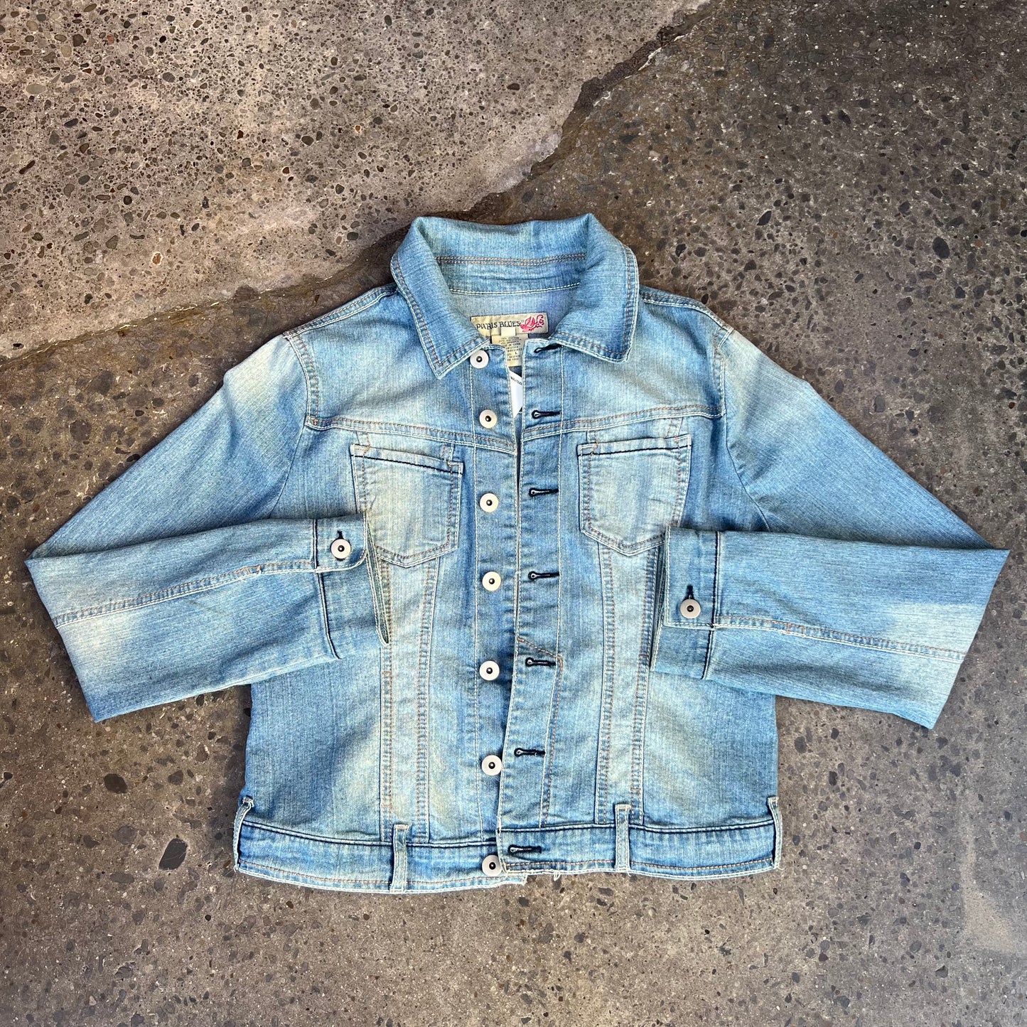 Vintage Paris Blues Jean Jacket