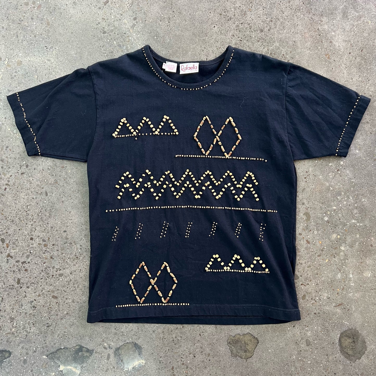 Vintage Rafaella Beaded Top