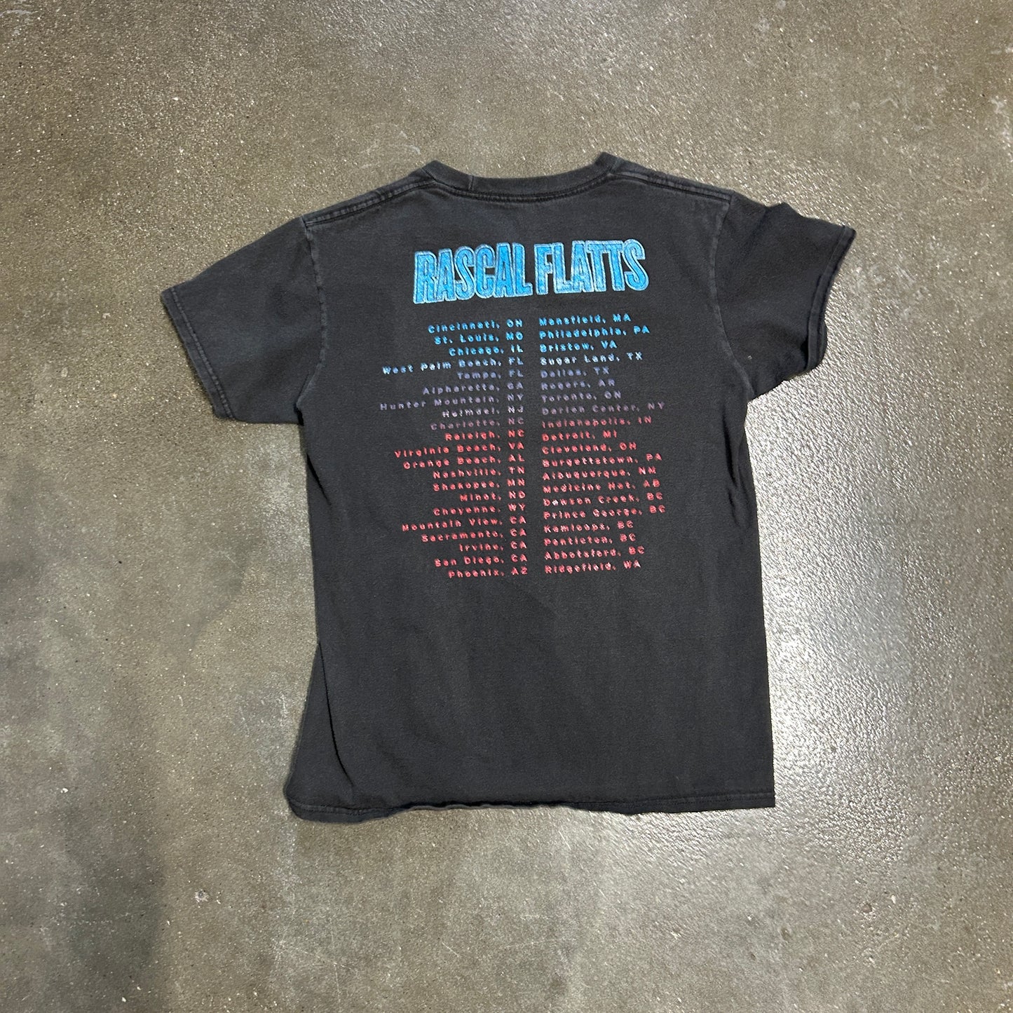 Rascal Flatts Summer Playlist Tour 2019 Tee