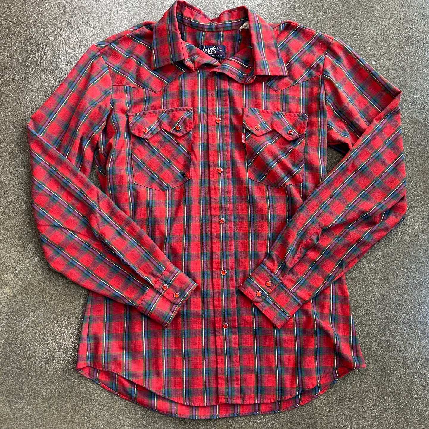 Vintage Levi’s Pearl Snap Flannel