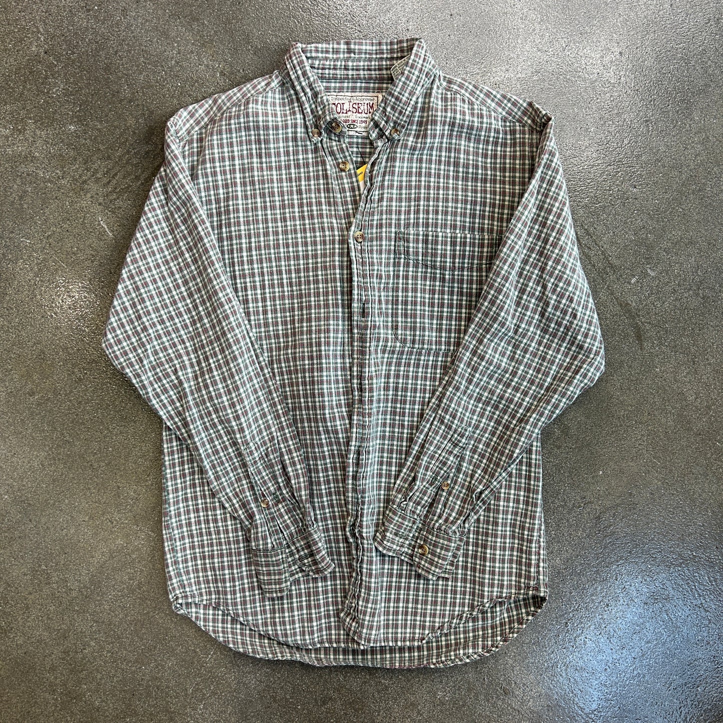Vintage Coliseum Cotton Flannel