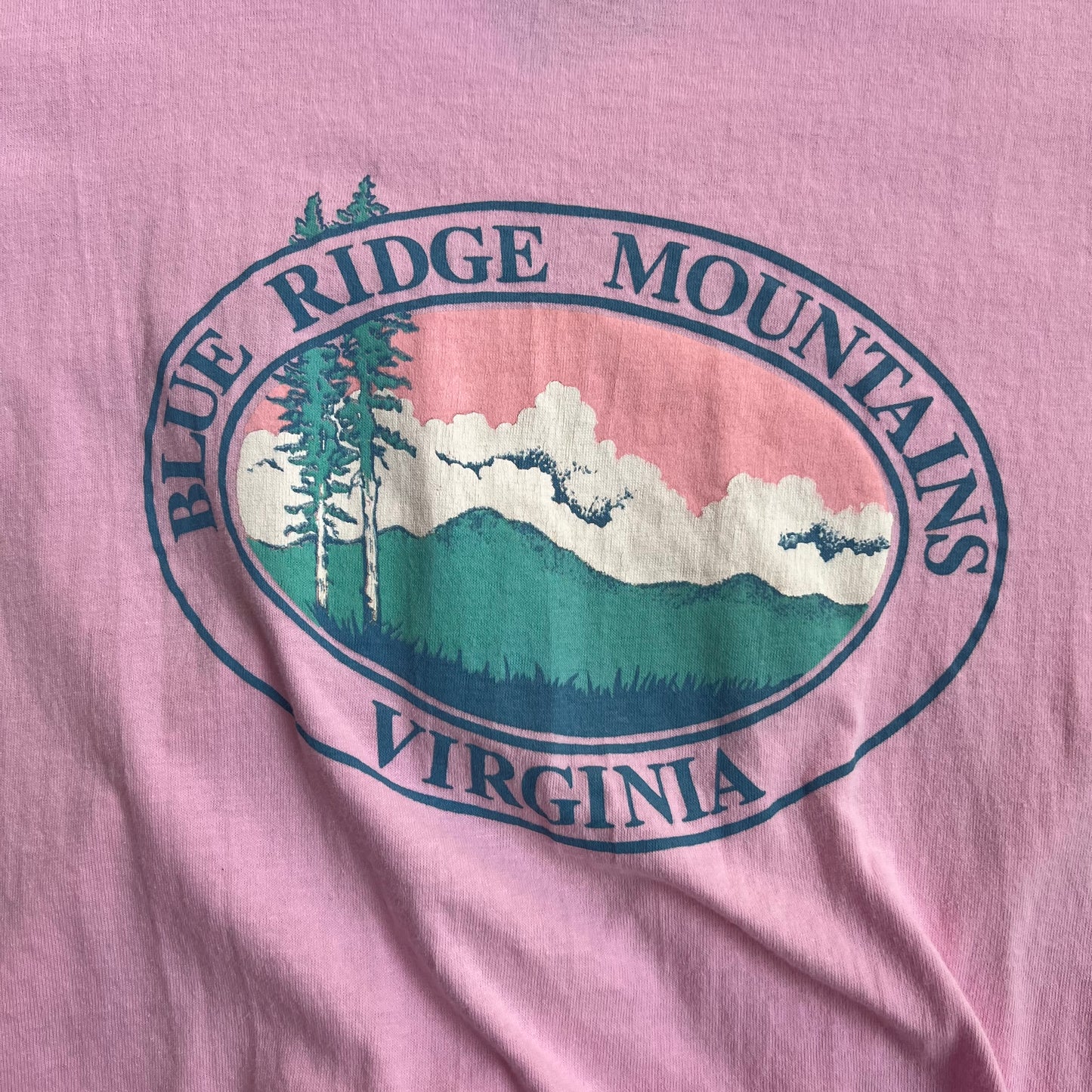 Vintage Blue Ridge Mountain Virginia Tee