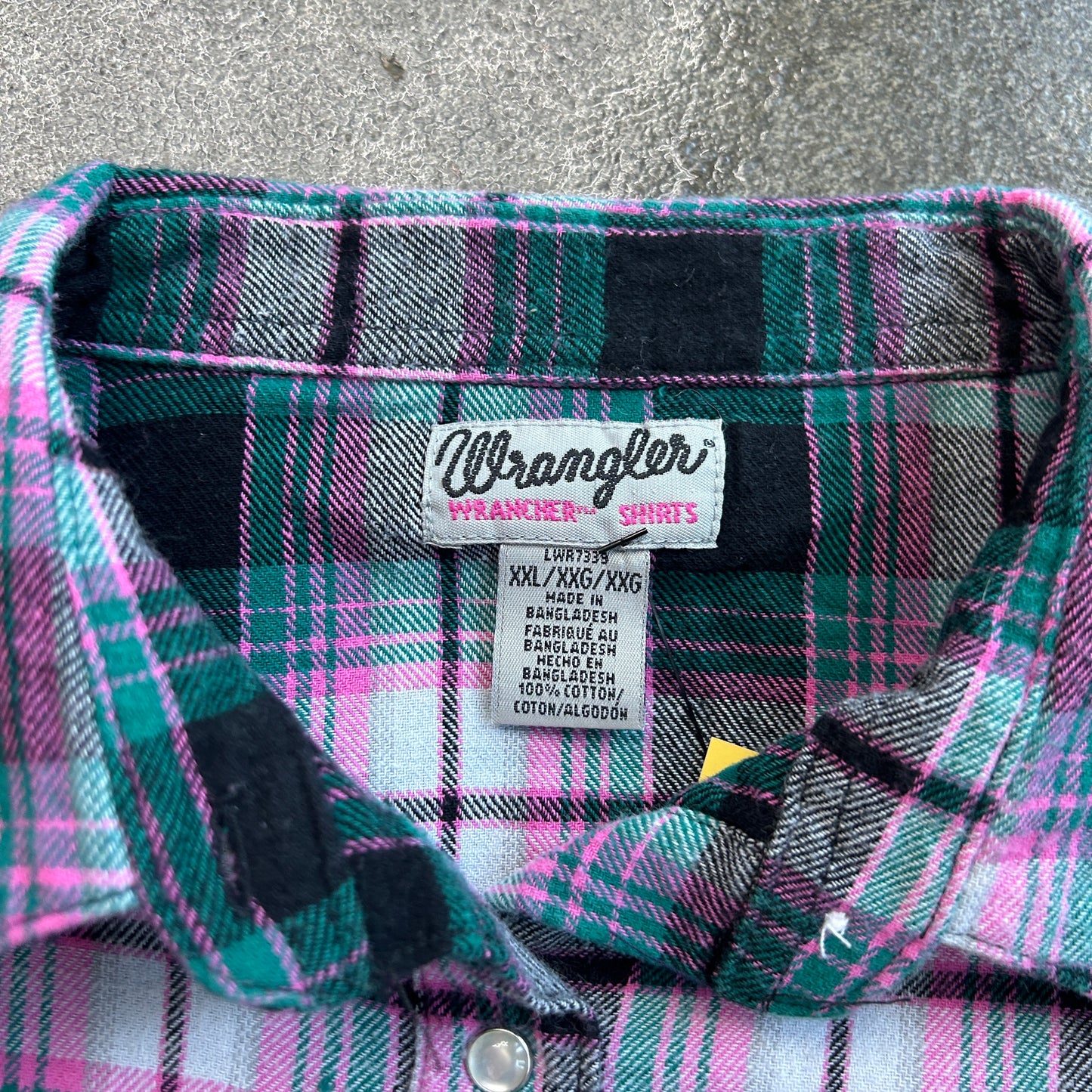 Vintage Wrangler Lightweight Flannel