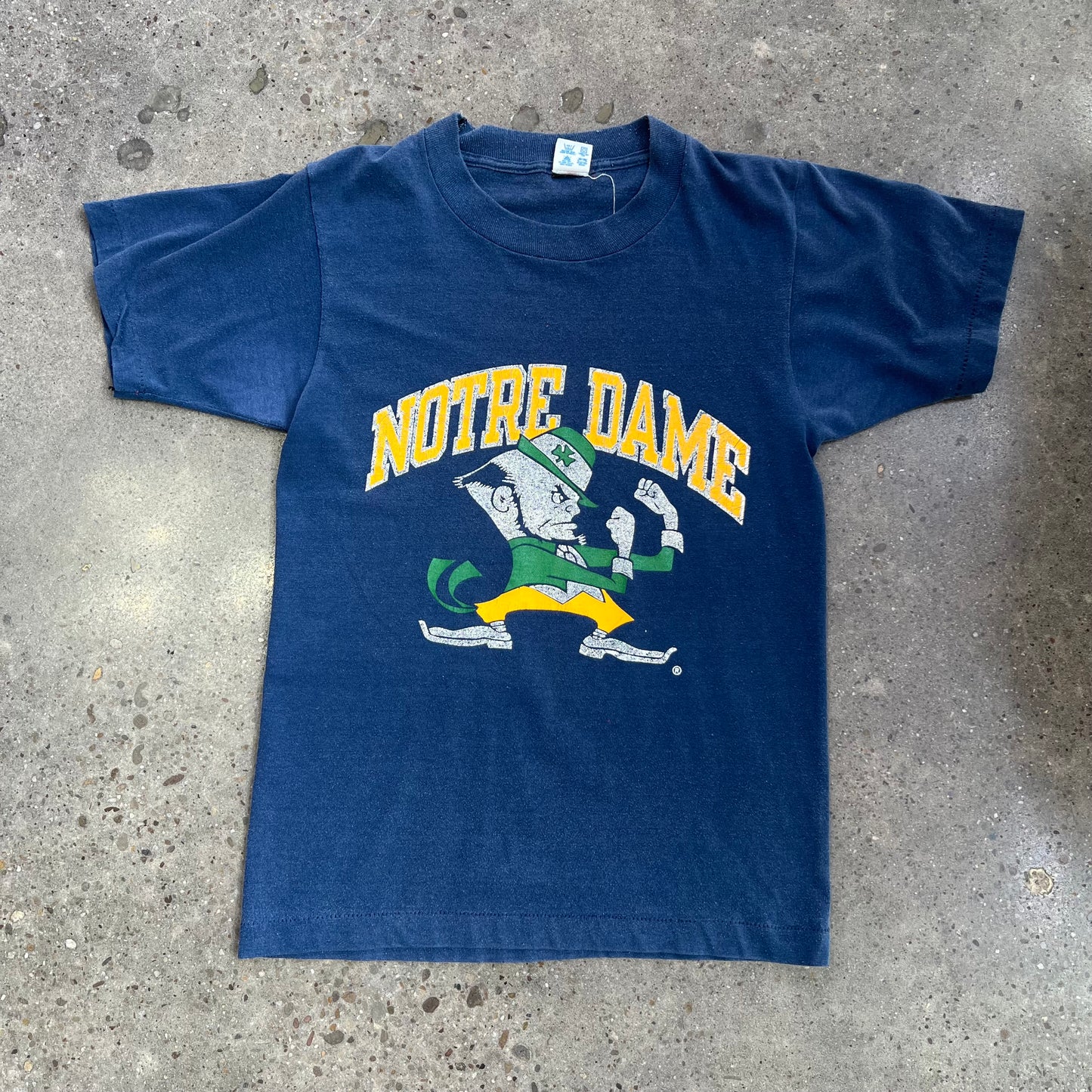 Vintage Notre Dame Leprechaun Tee