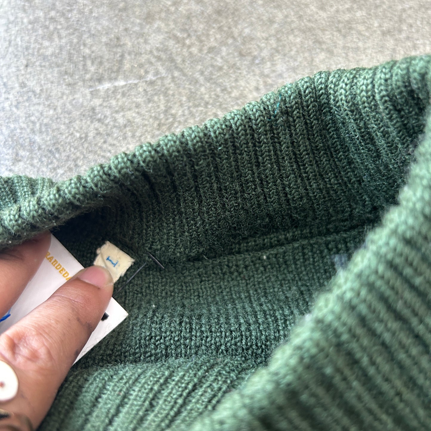 Vintage Mock Neck Sweater