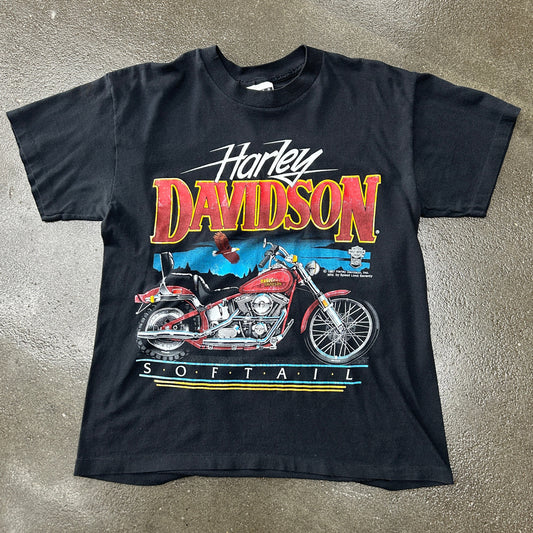 Vintage Harley Davidson Softail Tee