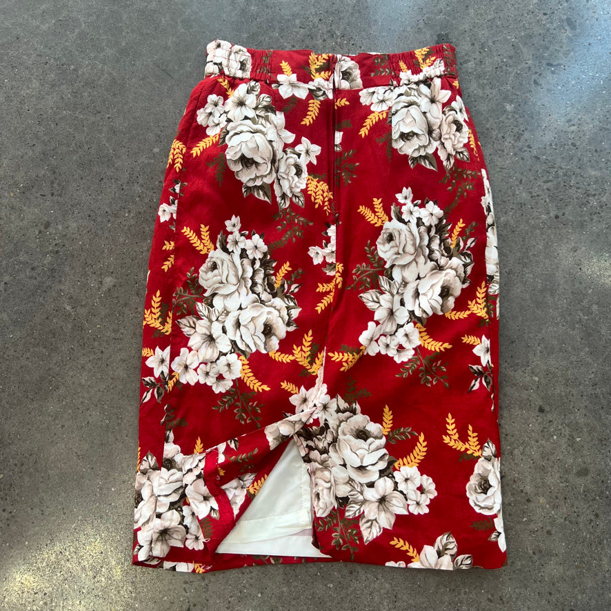 Vintage Norton McNaughton Floral Skirt