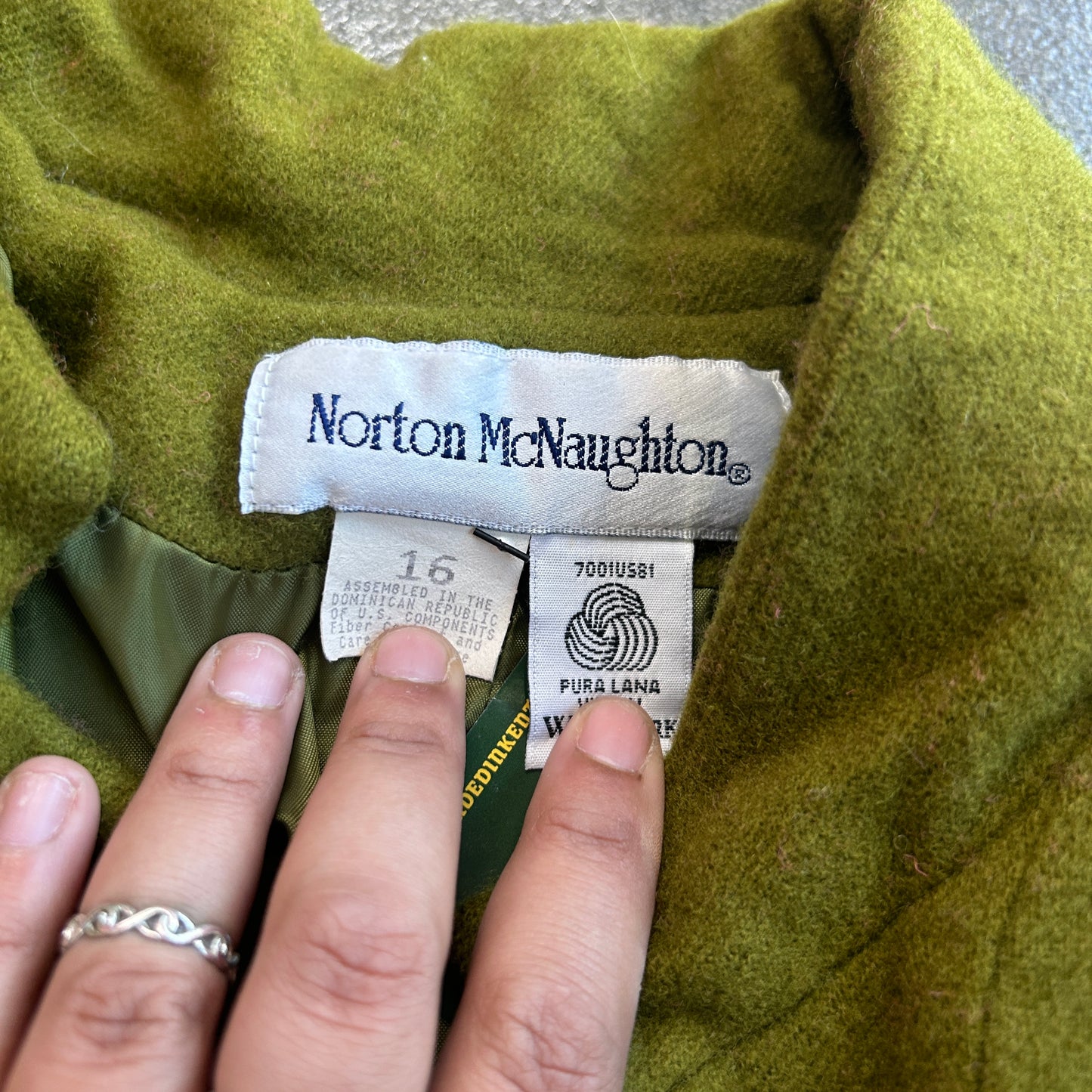 Vintage Norton McNaughton Wool Blazer