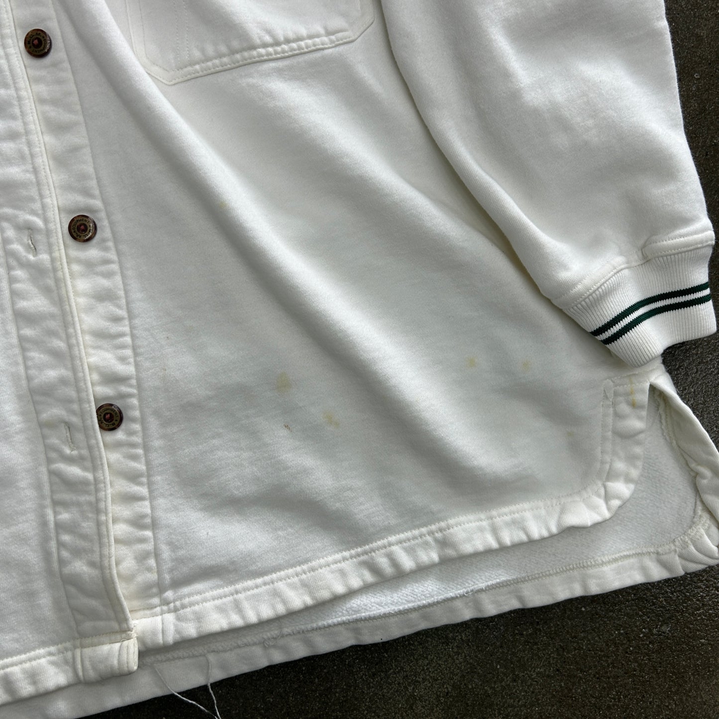 Vintage BUM Equipment Button Down Hoodie