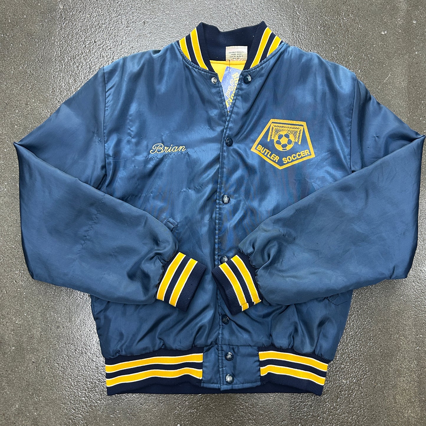 Vintage Butler Soccer Jacket