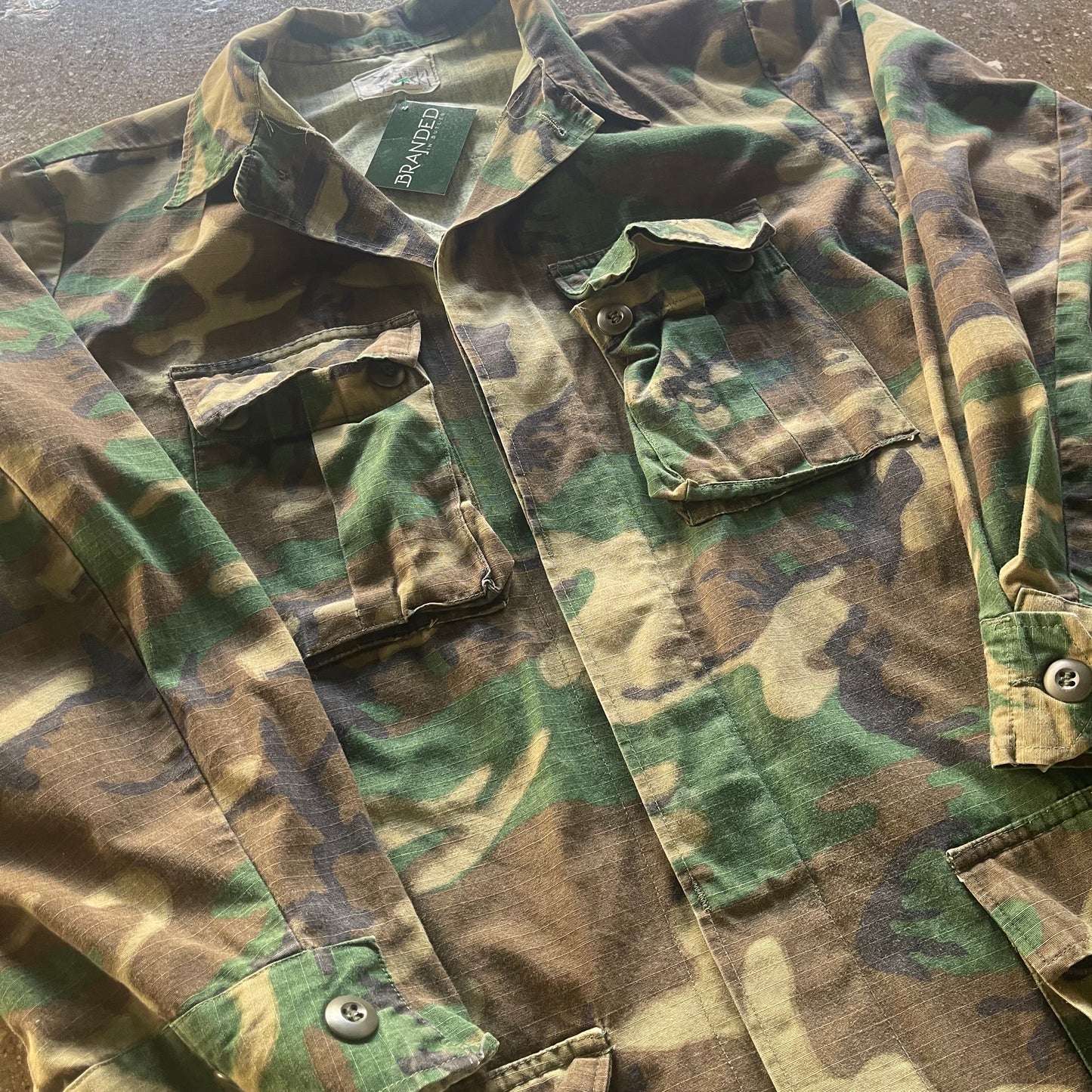 Vintage Camo Jacket