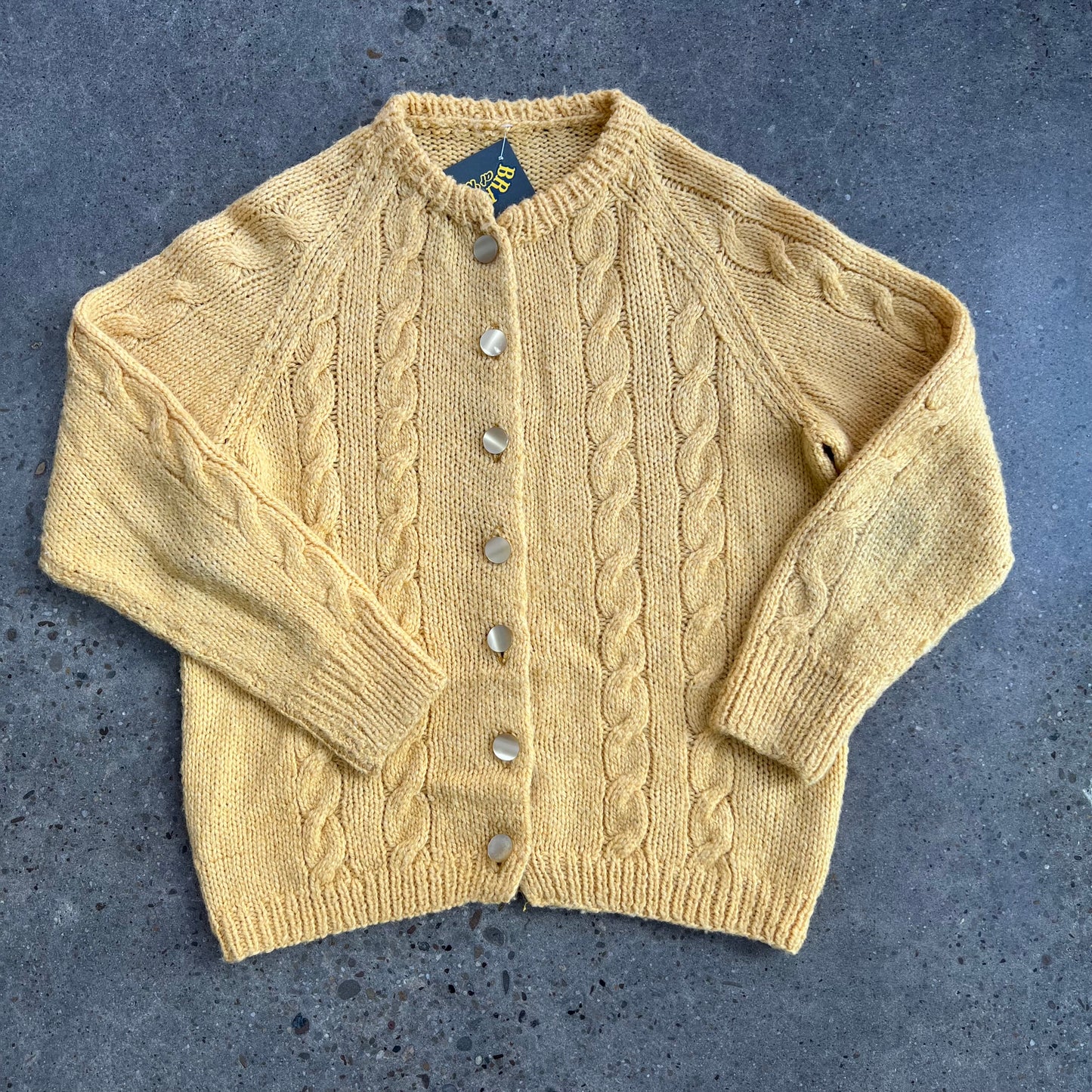 Vintage Wool Cardigan Sweater