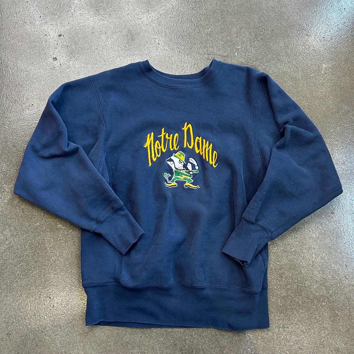 Vintage Champion Reverse Weave Notre Dame Crewneck