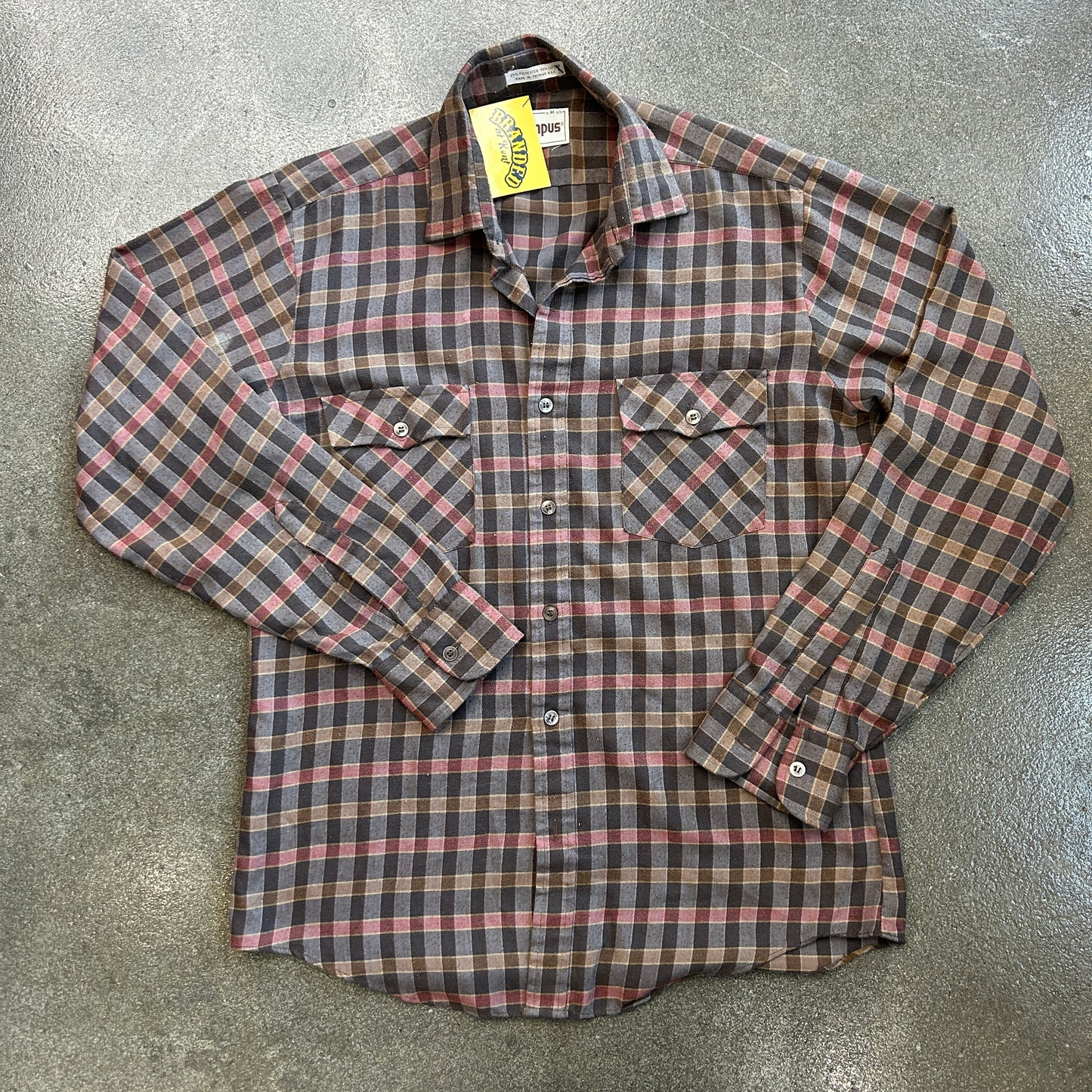 Vintage Campus Flannel