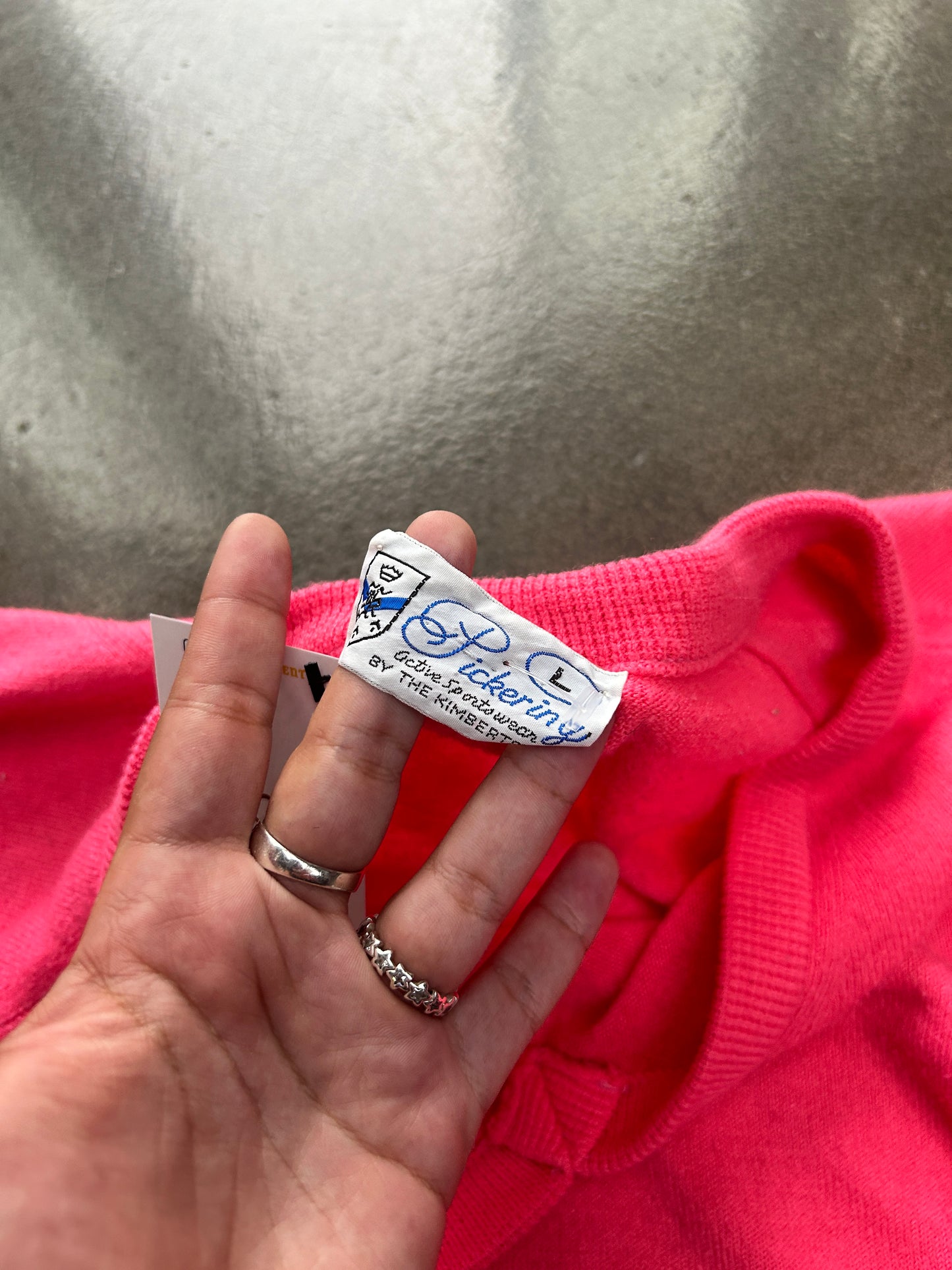 Vintage Pickering V Neck Sweater