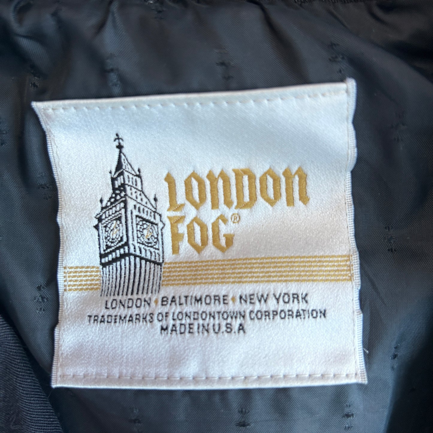 Vintage London Fog Trench Coat