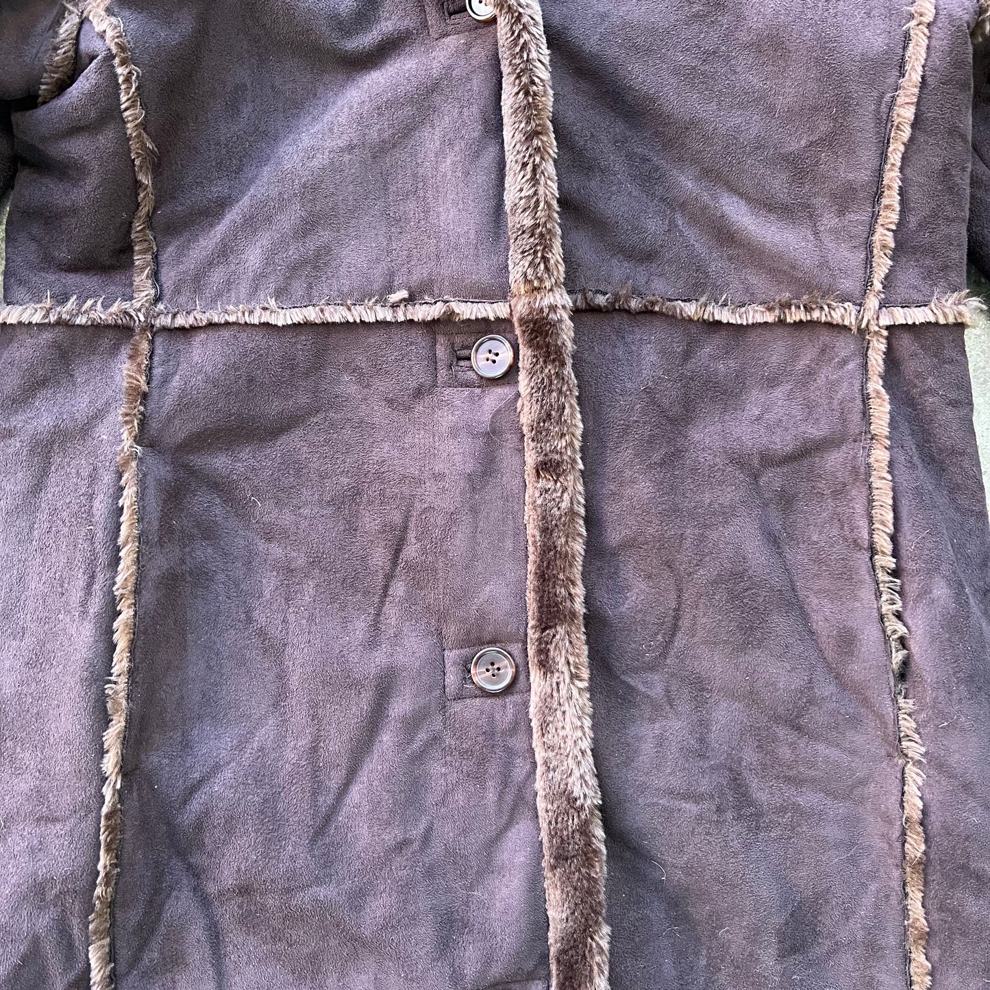 Vintage Centigrade Suede Trench Coat