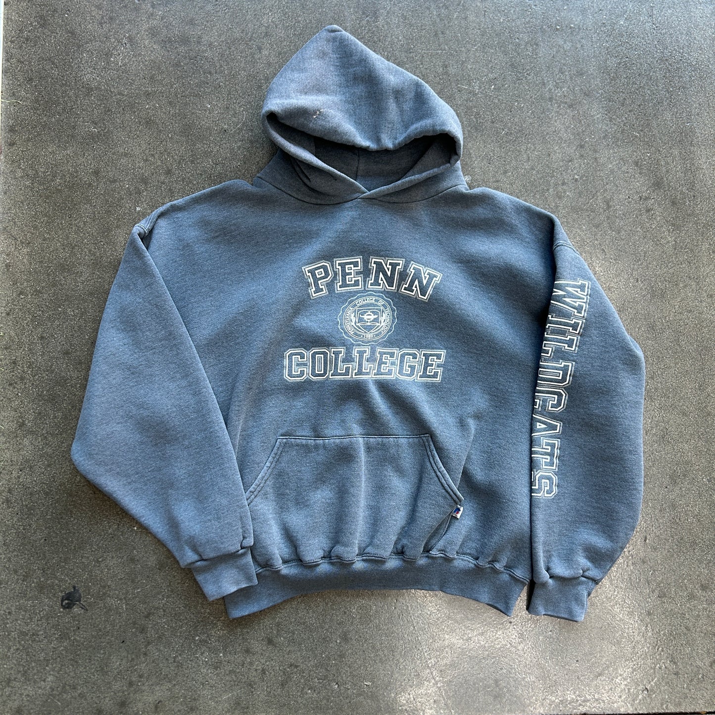 Vintage Penn College Wildcats Hoodie