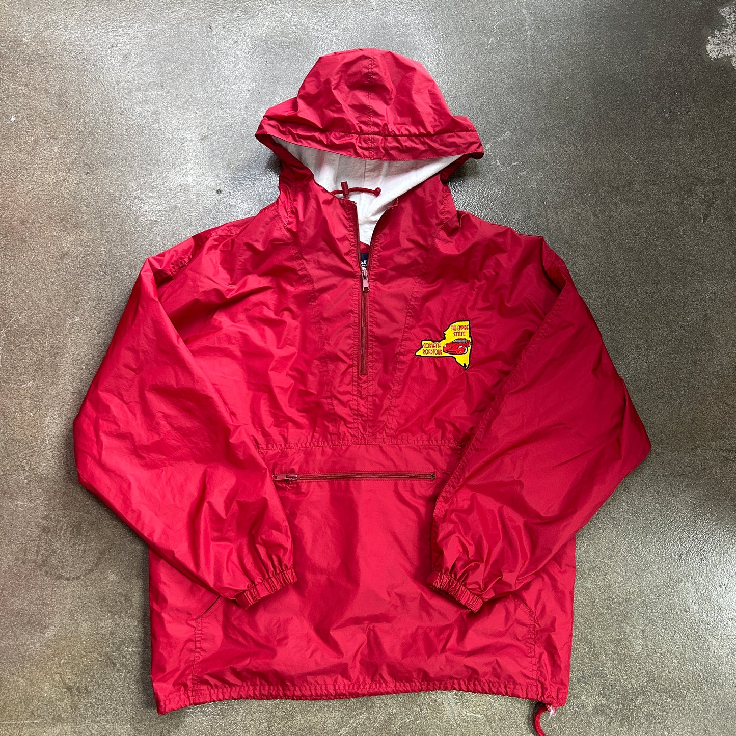 Vintage Empire State Corvette Road Tour Windbreaker
