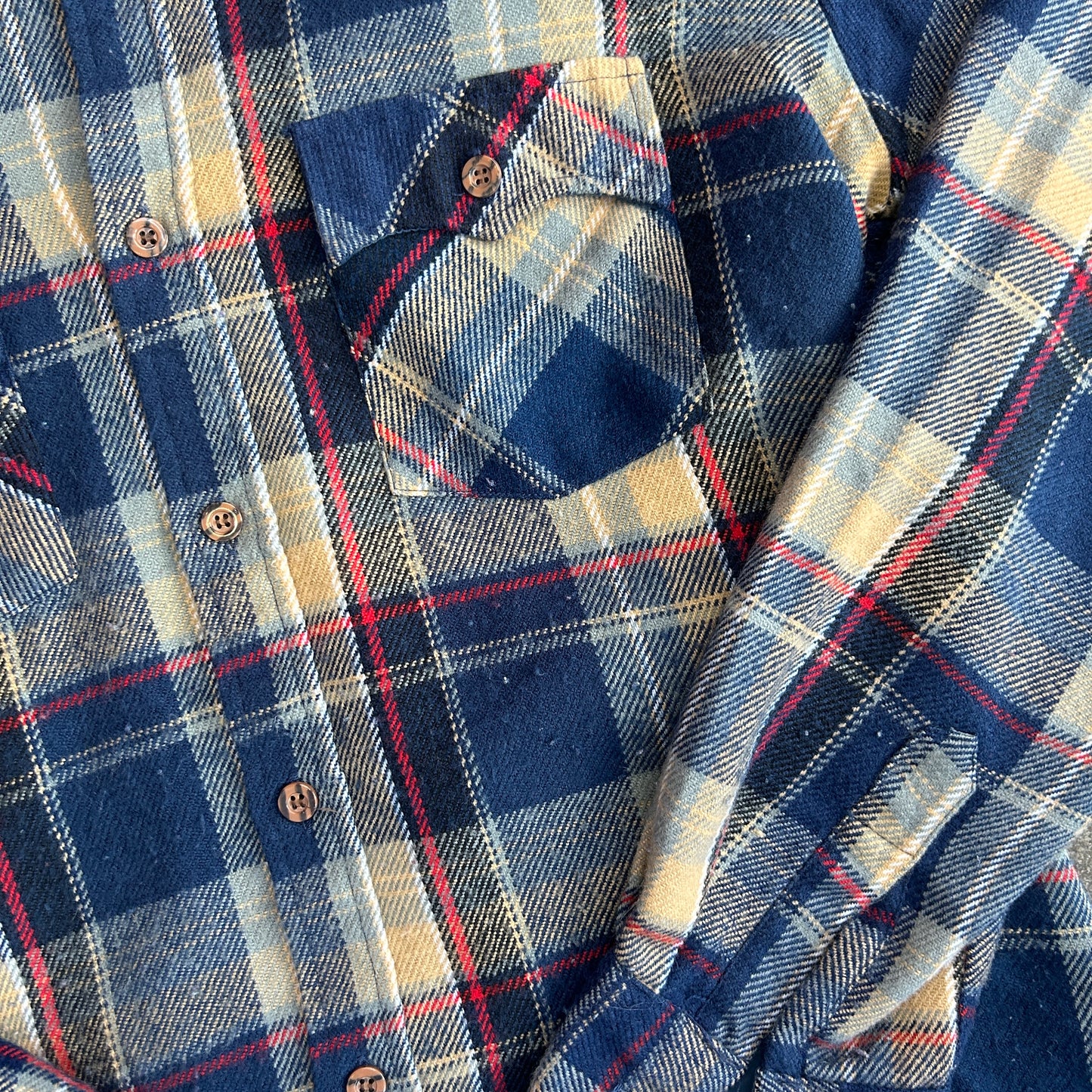 Vintage JCPenny Acrylic Flannel