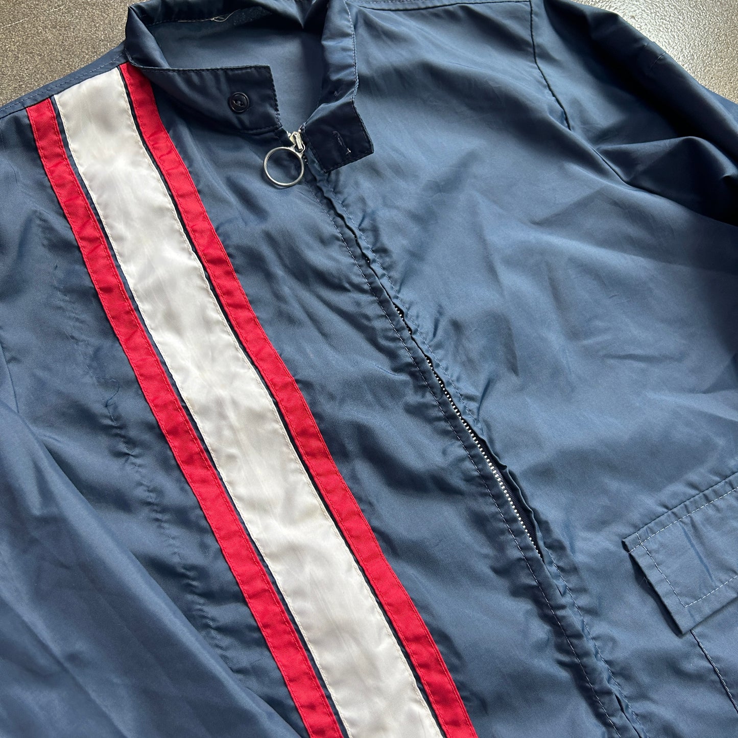 Vintage 90s Nylon Work Wear Windbreaker