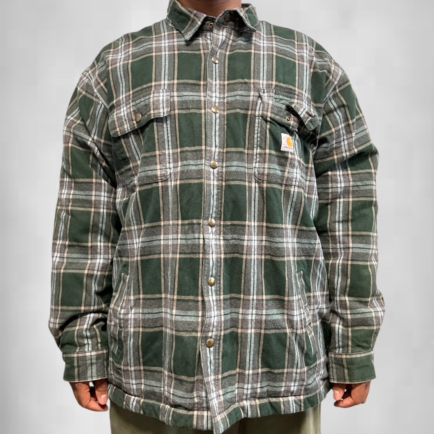 Vintage Carhartt Sherpa Lined Flannel