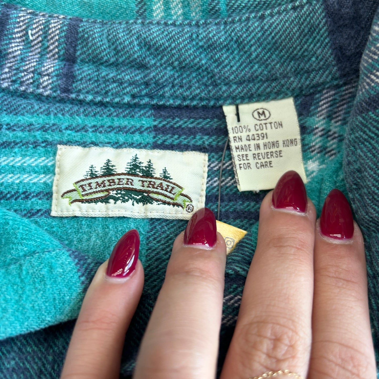 Vintage Timber Trail Button Up Flannel