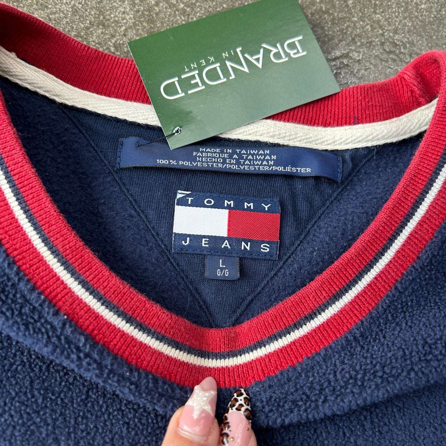 Vintage Tommy Hilfiger Fleece Crewneck