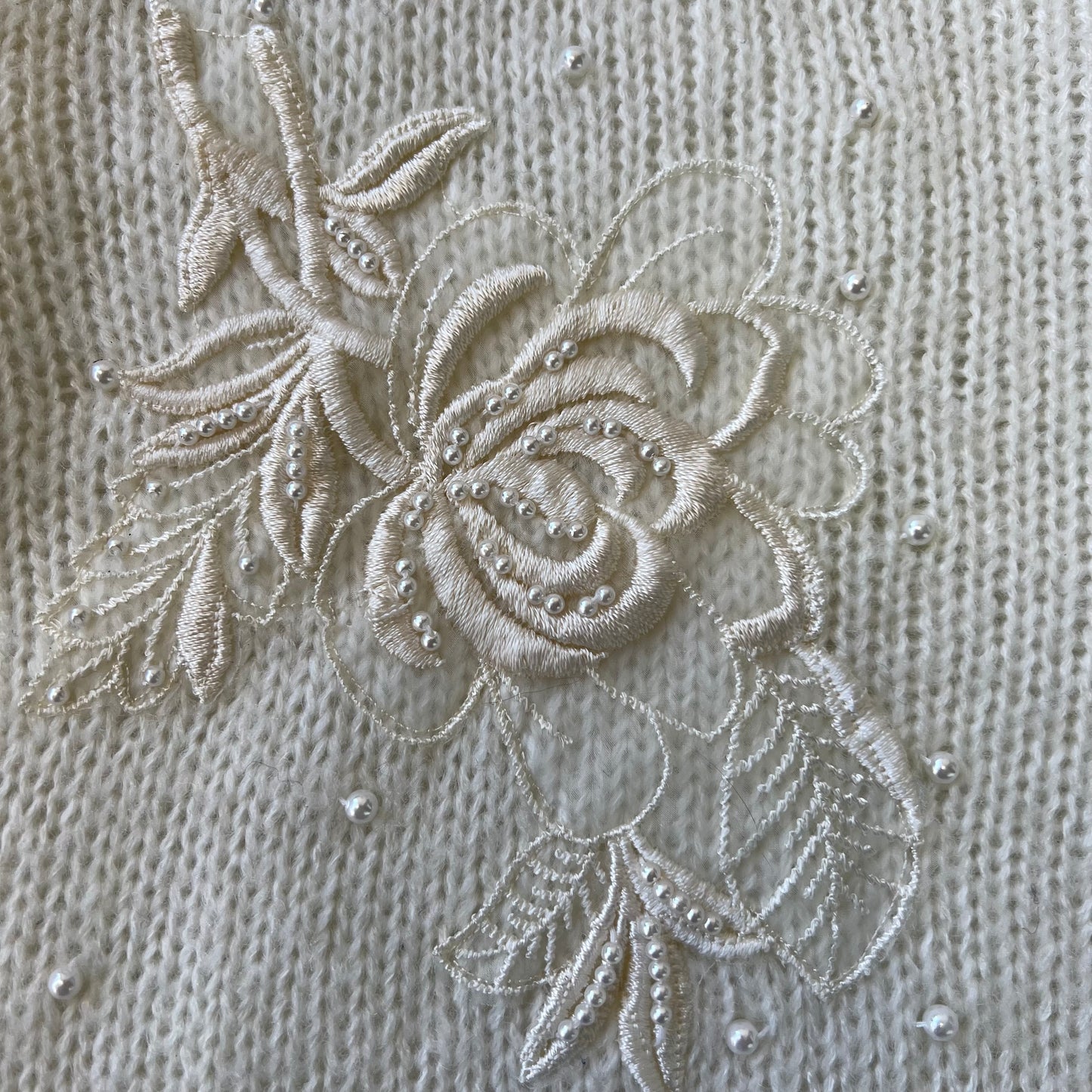 Vintage Worthington Beaded Sweater