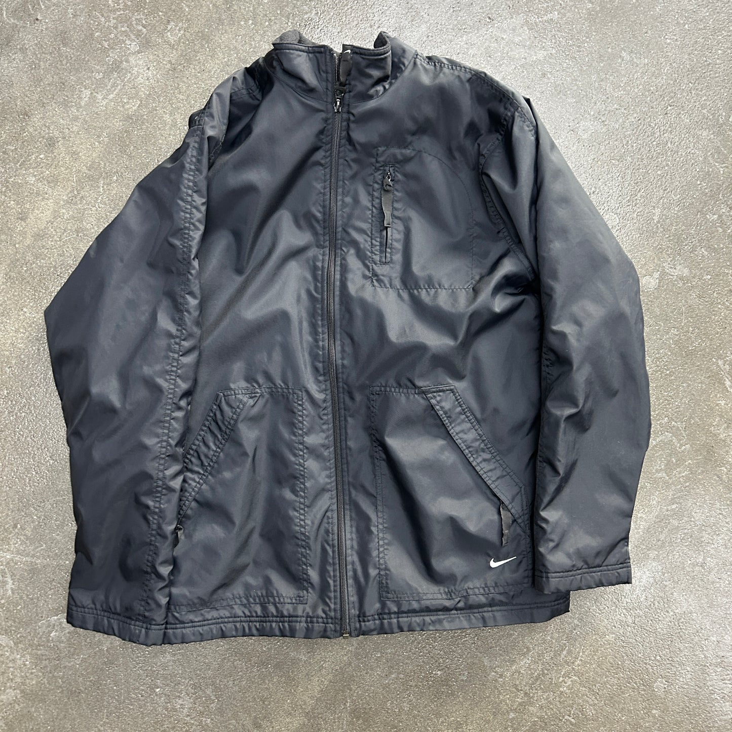 Vintage Nike Fleece Lined Windbreaker