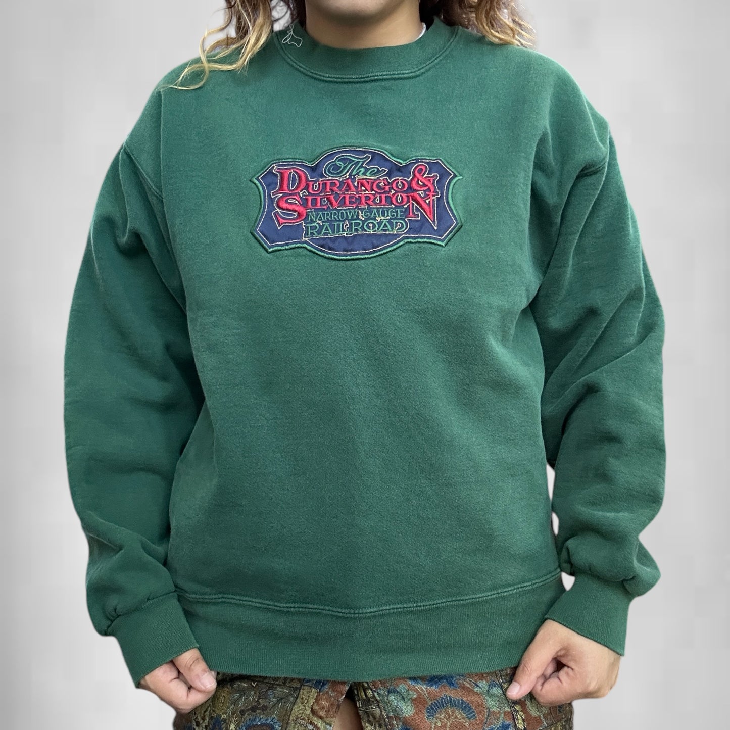 Vintage Durango & Silverton Embroidered Sweatshirt