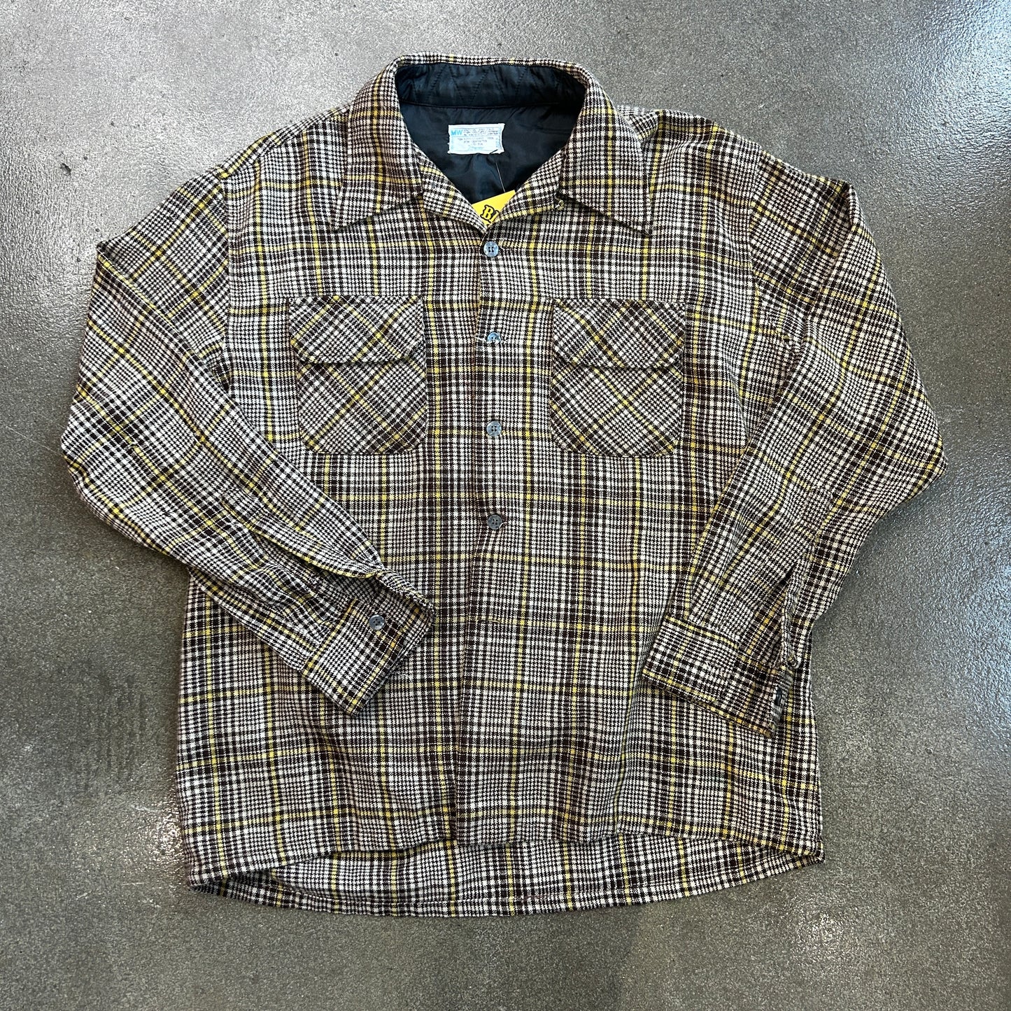 Vintage JCPenny Plaid Button Up