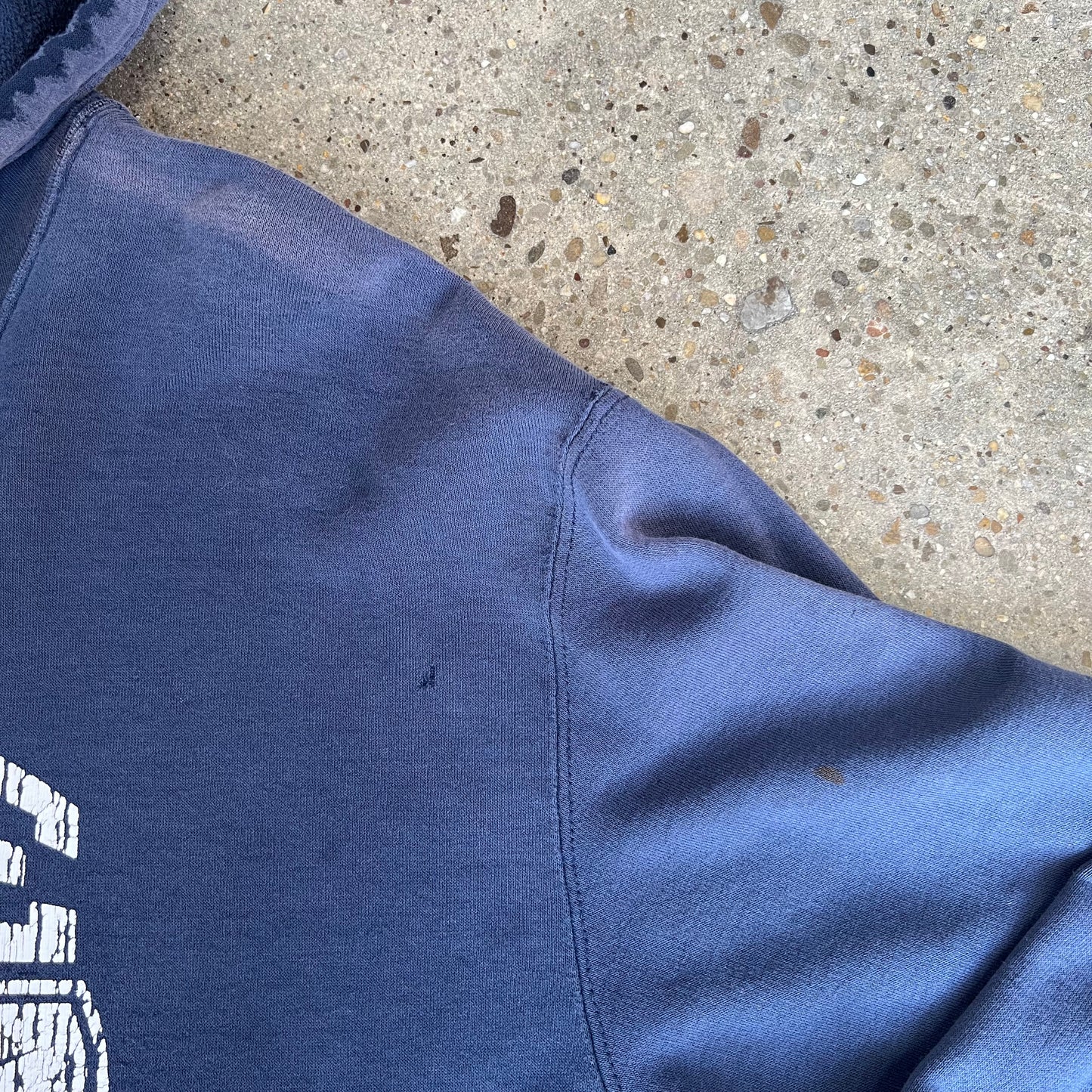 Vintage Nike Athletics Distressed Hoodie