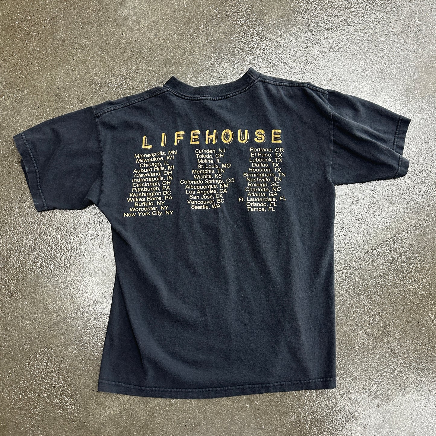Vintage Lifehouse Tour Tee