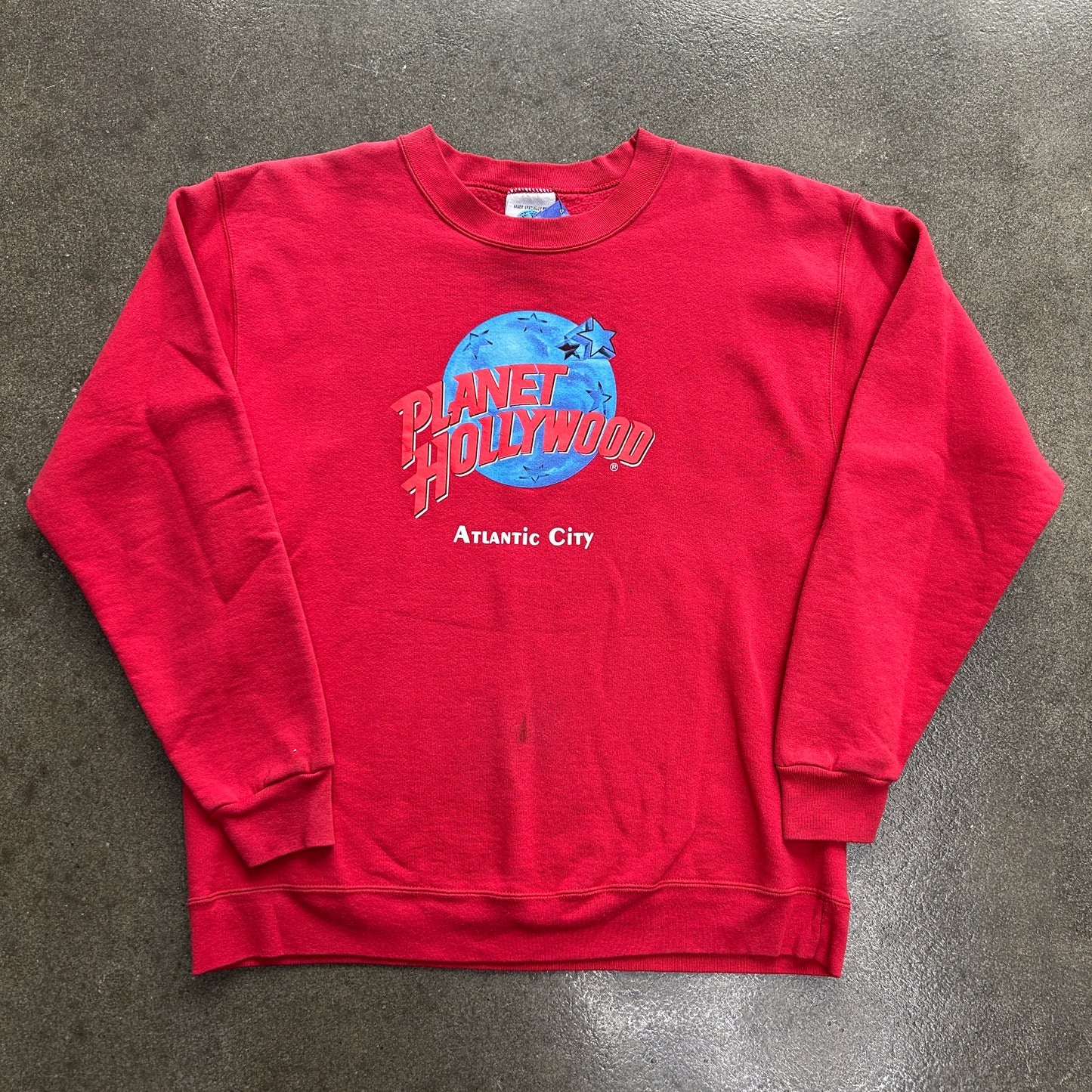 Vintage Planet Hollywood Atlantic City Crewneck