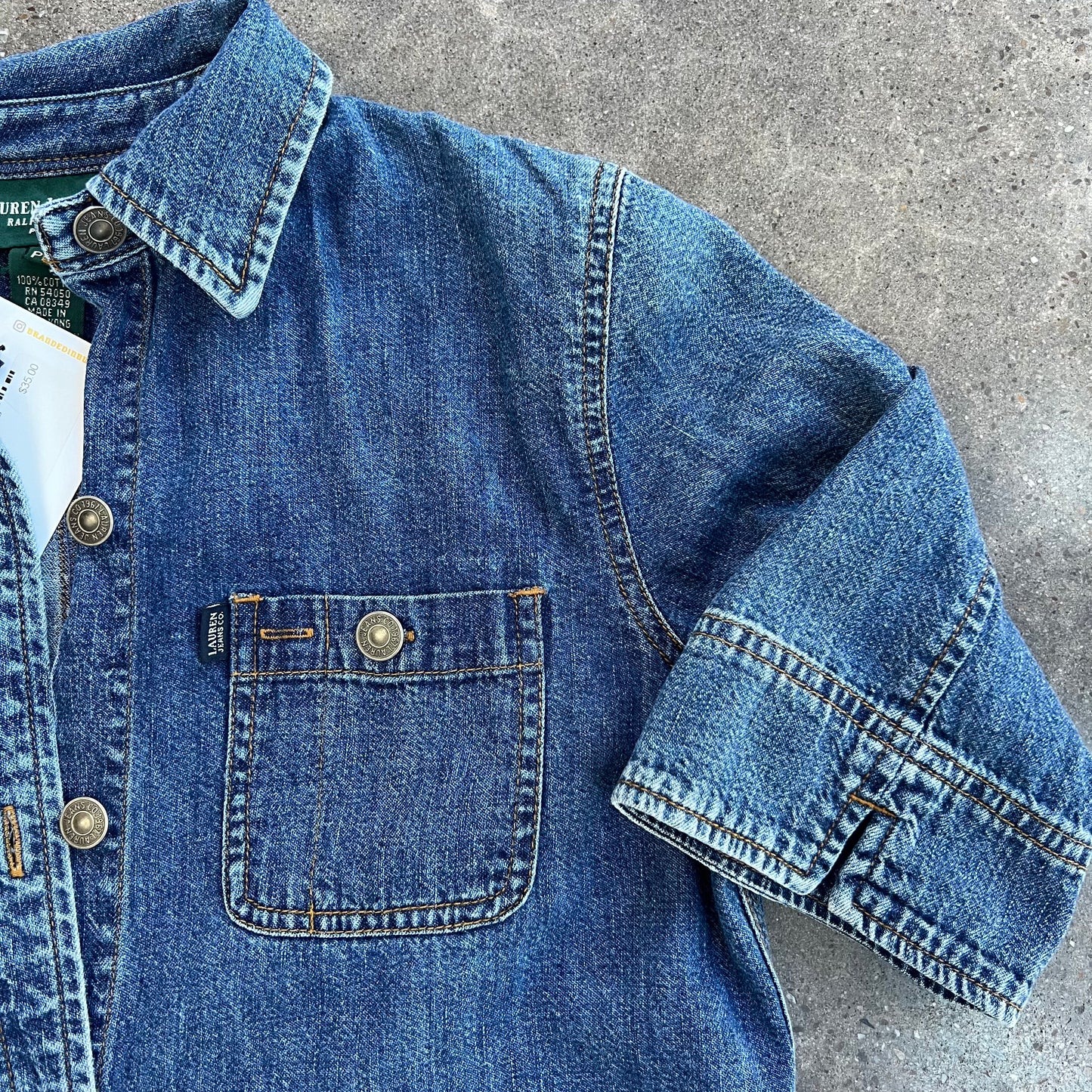 Vintage Ralph Lauren Denim Dress