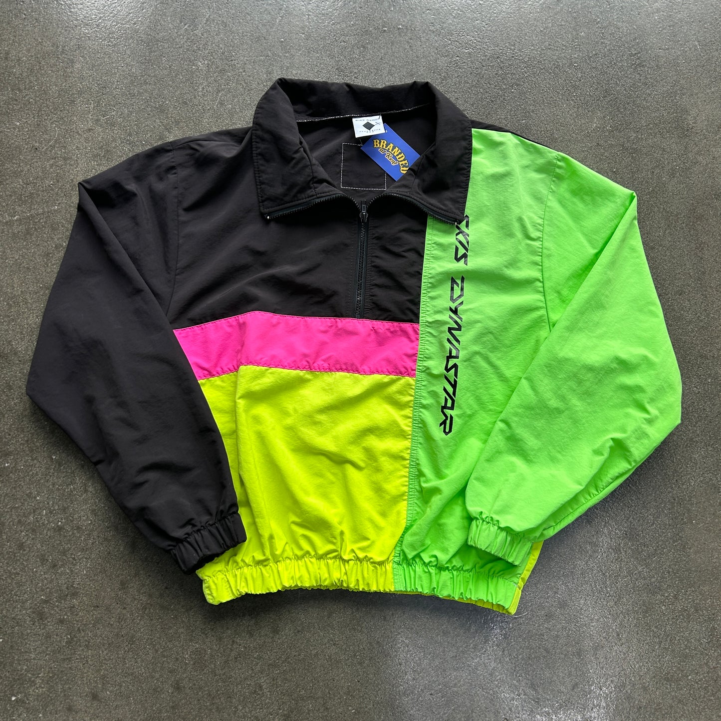 Vintage Skiz Dynastar Quarter Zip Windbreaker