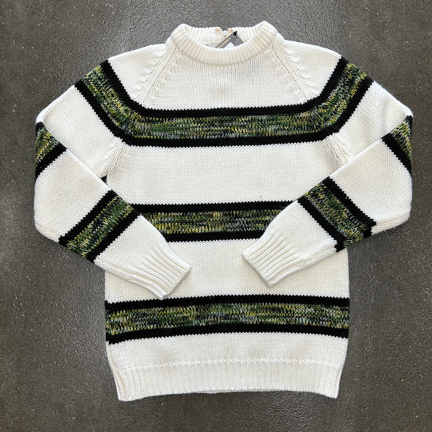 Vintage Miss Holly Striped Sweater
