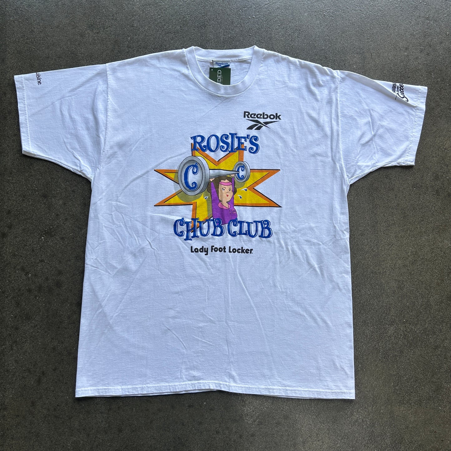 Vintage Rosie’s Chub Club Reebok Tee