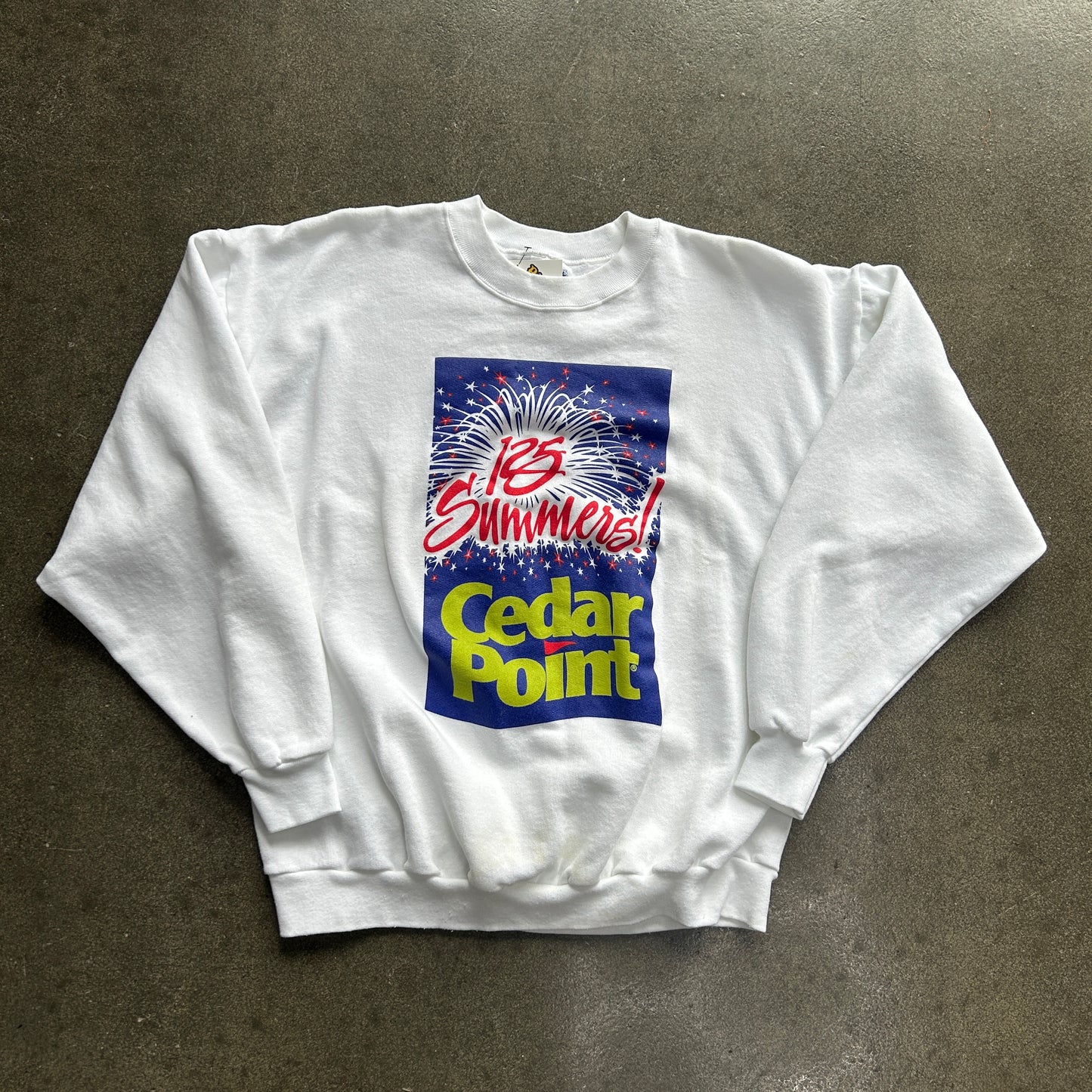Vintage Cedar Point 125 Summers Crewneck