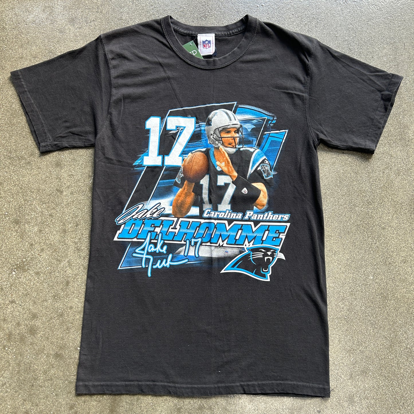 Vintage Jake Delhomme Carolina Panthers Tee