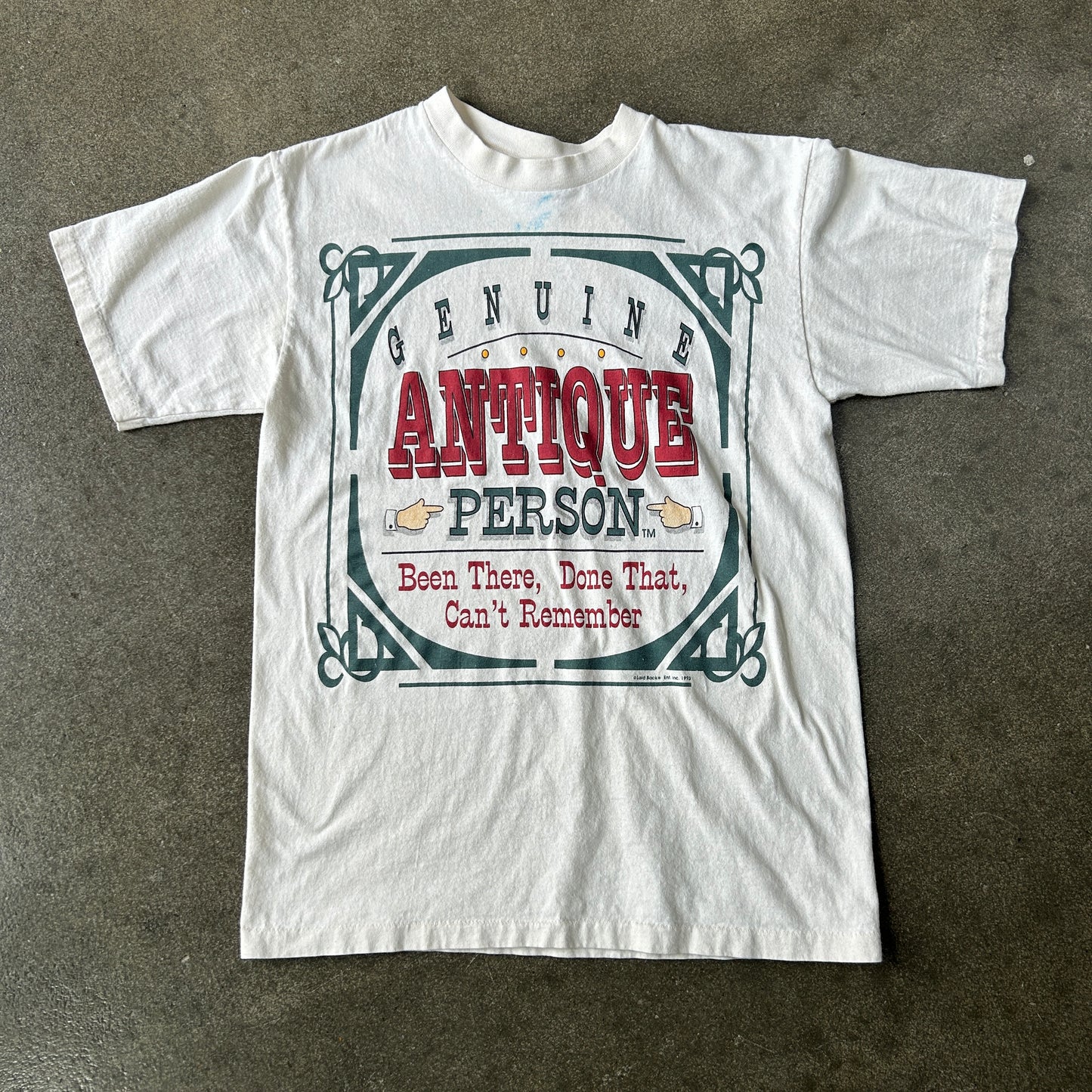 Vintage Genuine Antique Person Tee