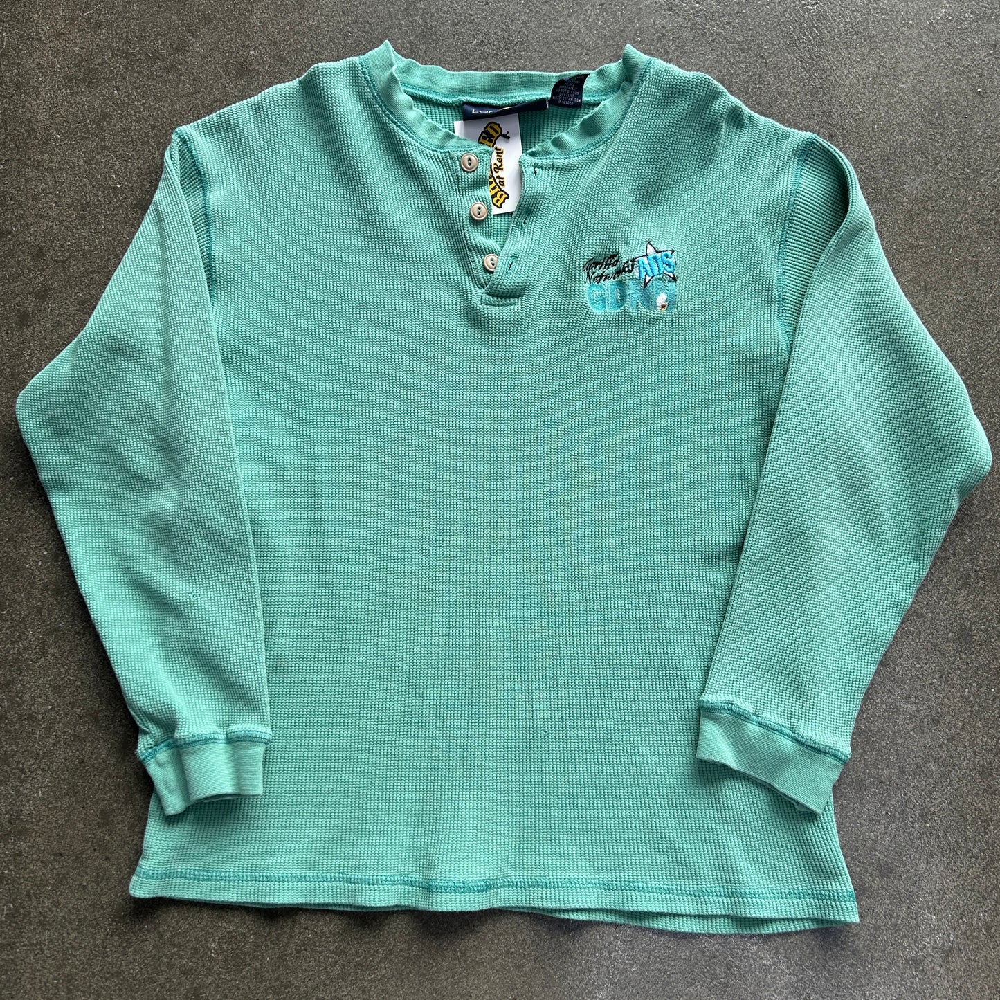 Vintage Gorilla Networks Waffle Knit Shirt
