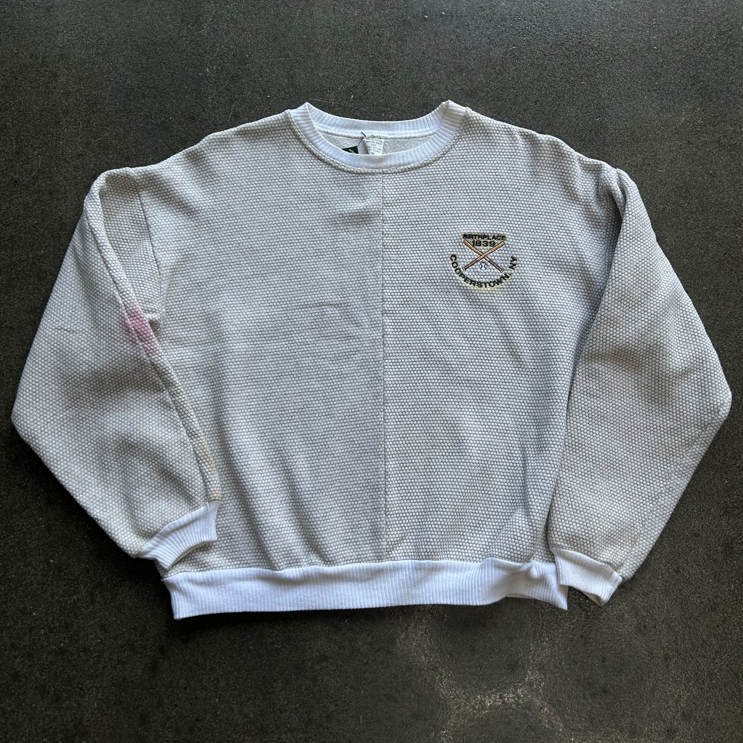 Vintage Cooperstown New York Baseball Crewneck