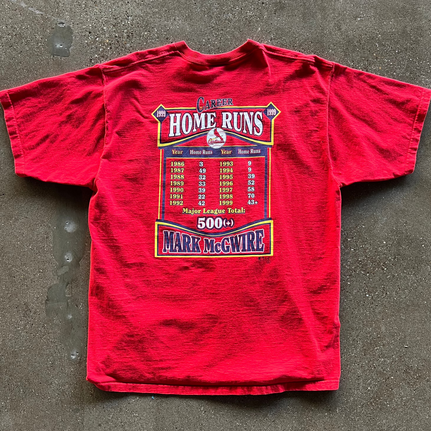 Vintage Mark McGwire Cardinals Tee