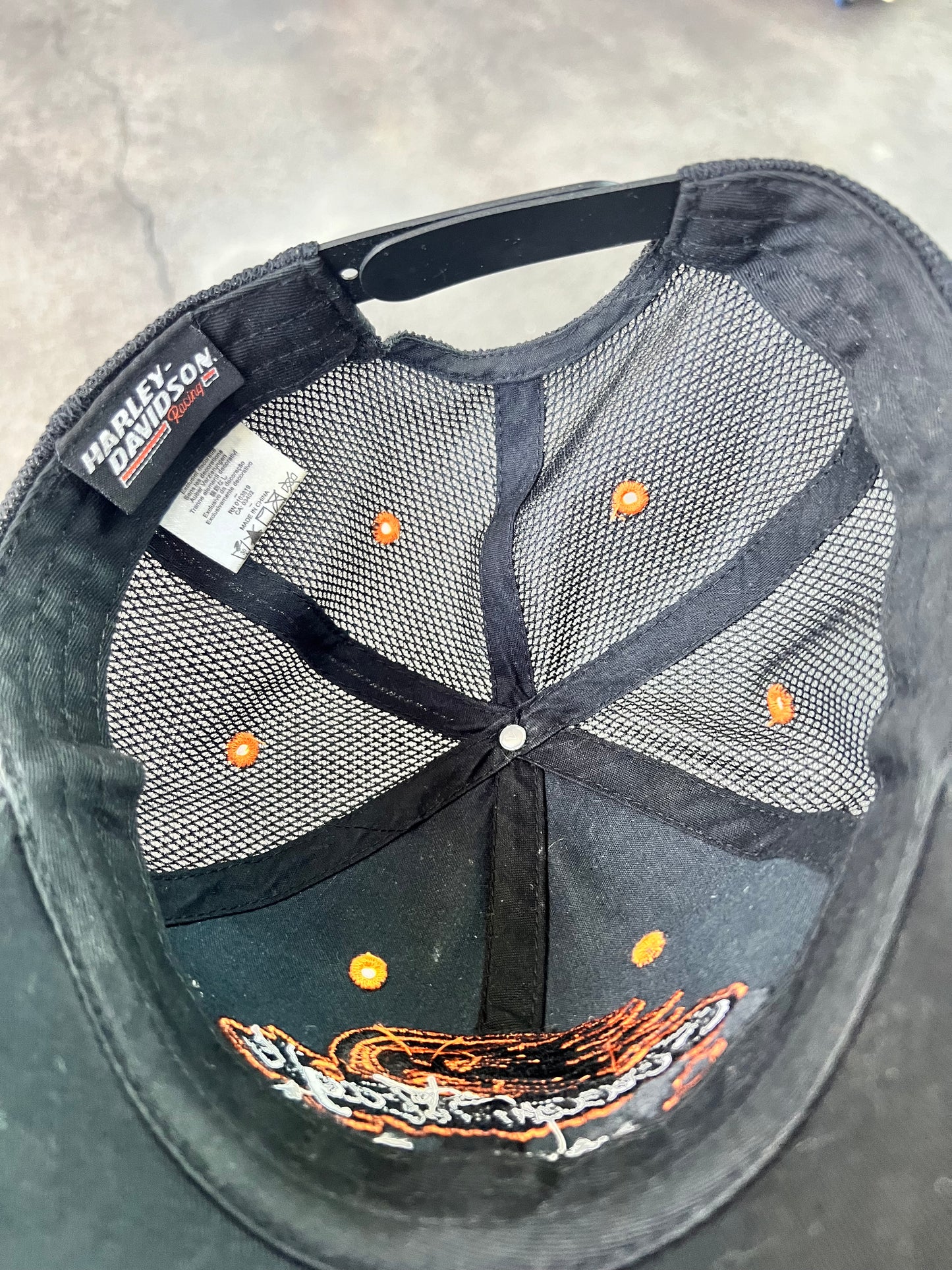 Vintage Y2K Screaming Eagle Harley Snapback