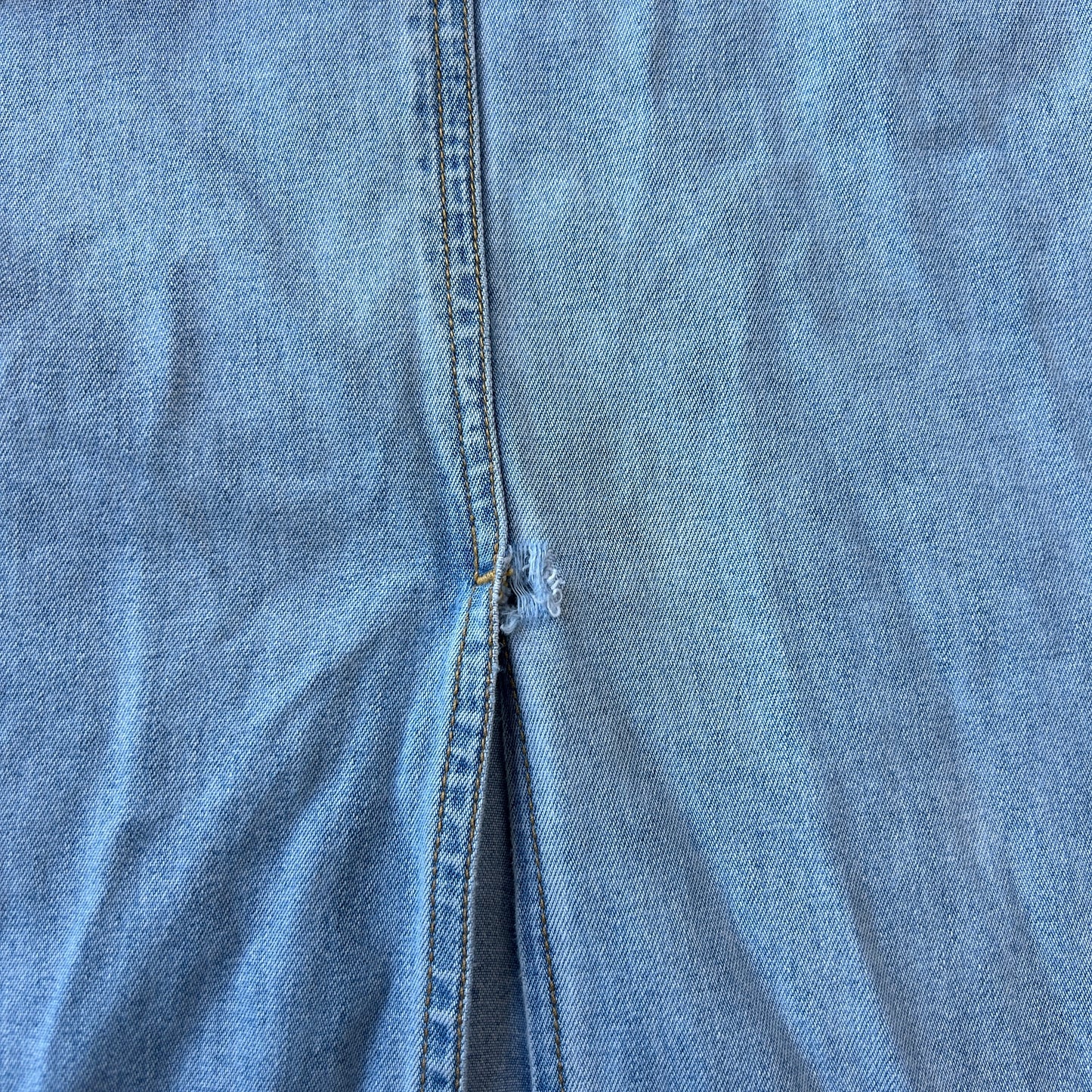 Eddie Bauer Long Denim Skirt