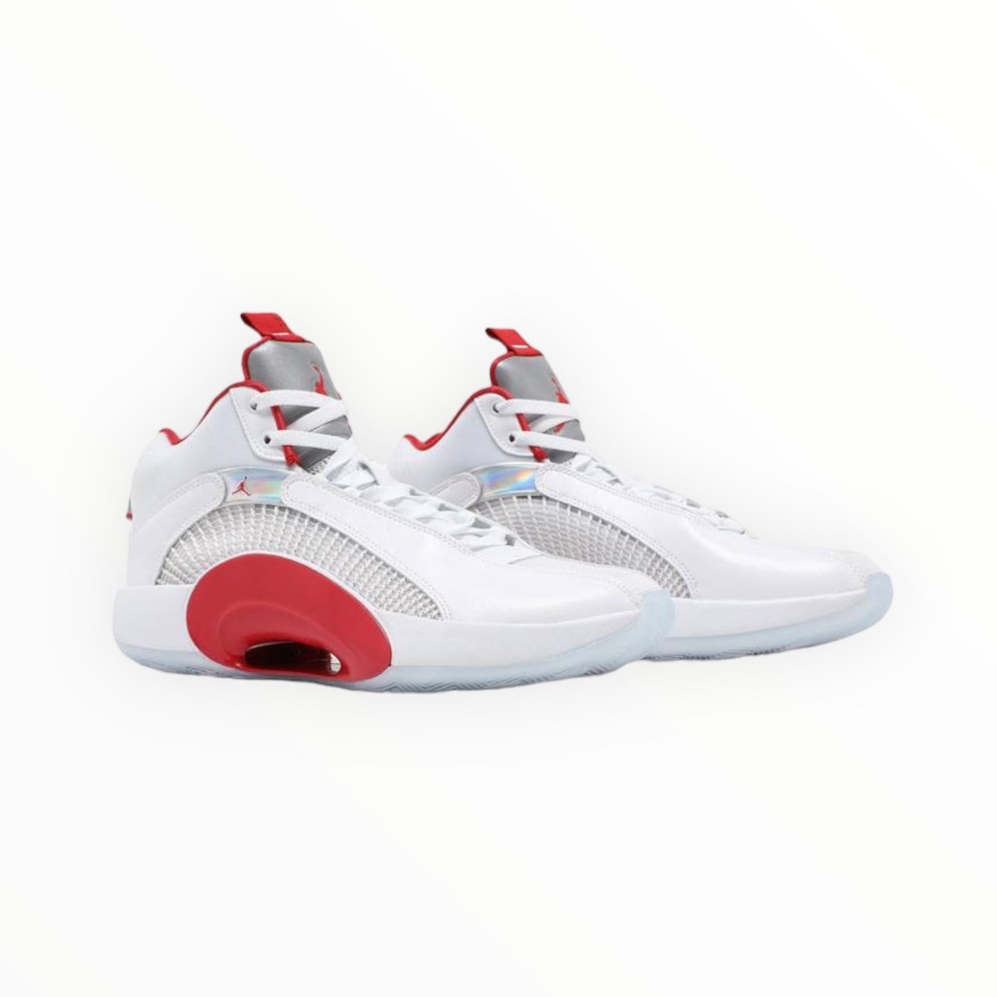 Jordan 35 Fire Red Ice Sole